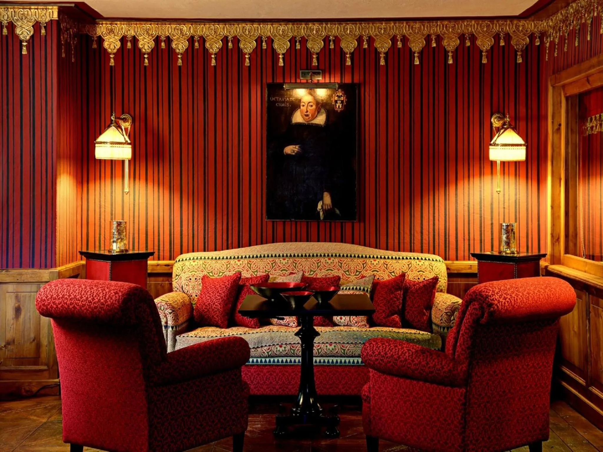 Living room in Hotel Miramonti