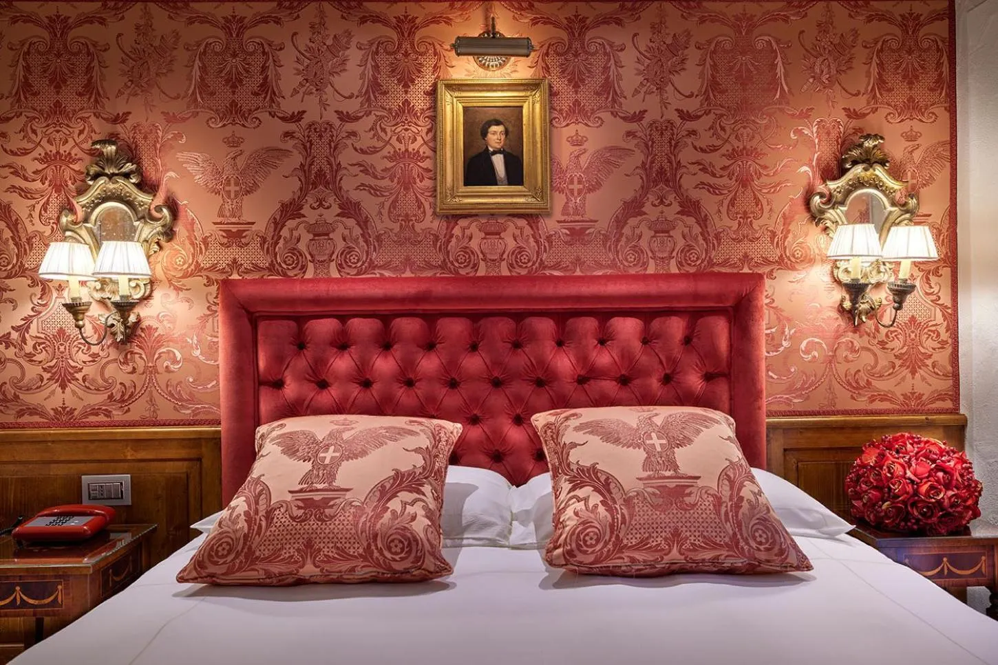 Bedroom, Bed in Hotel Miramonti