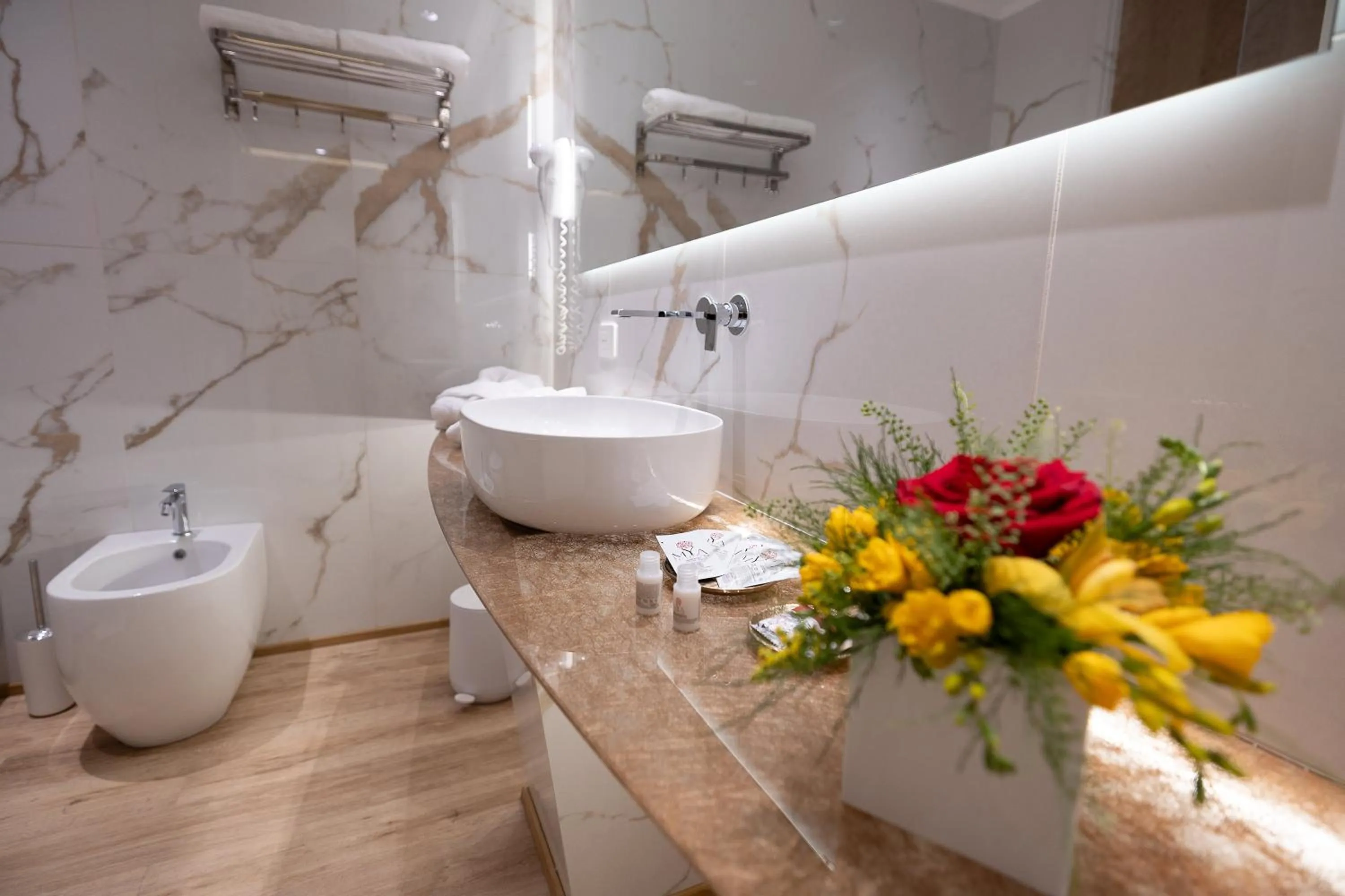 Toilet in Hotel Montreal