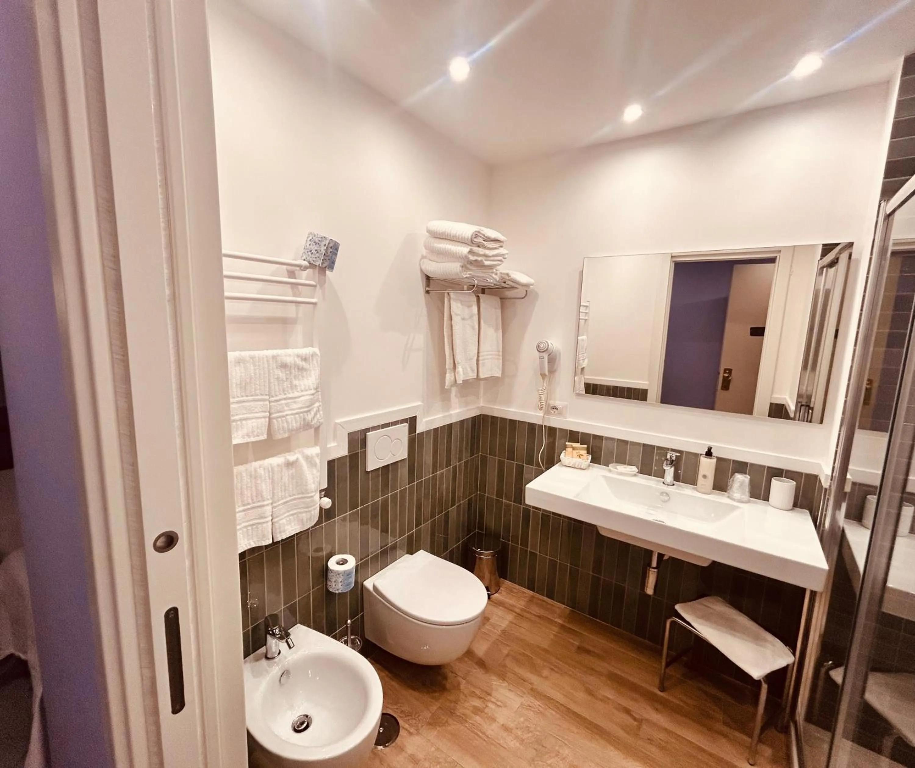 Bathroom in Hotel dei Congressi