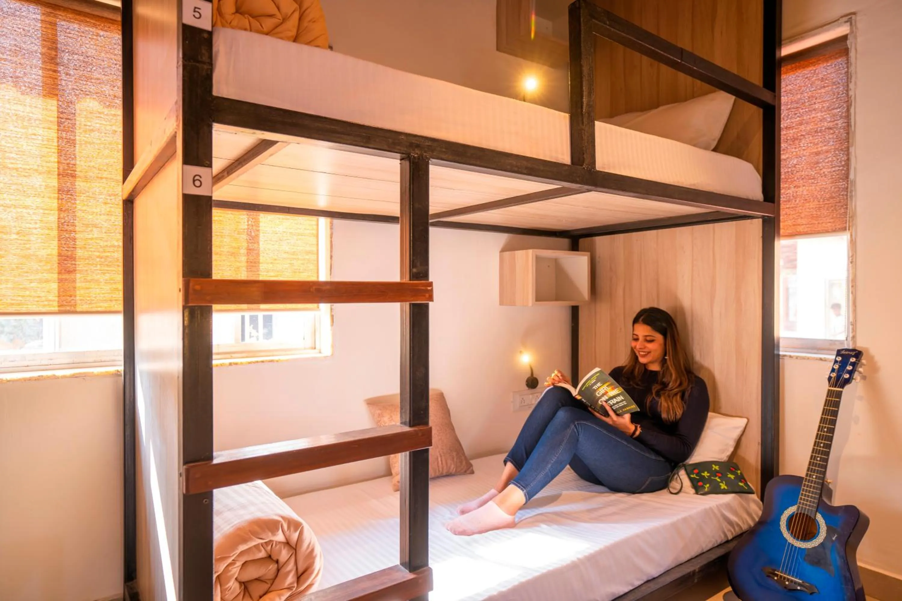 bunk bed, Bed in Zostel Plus Lonavala