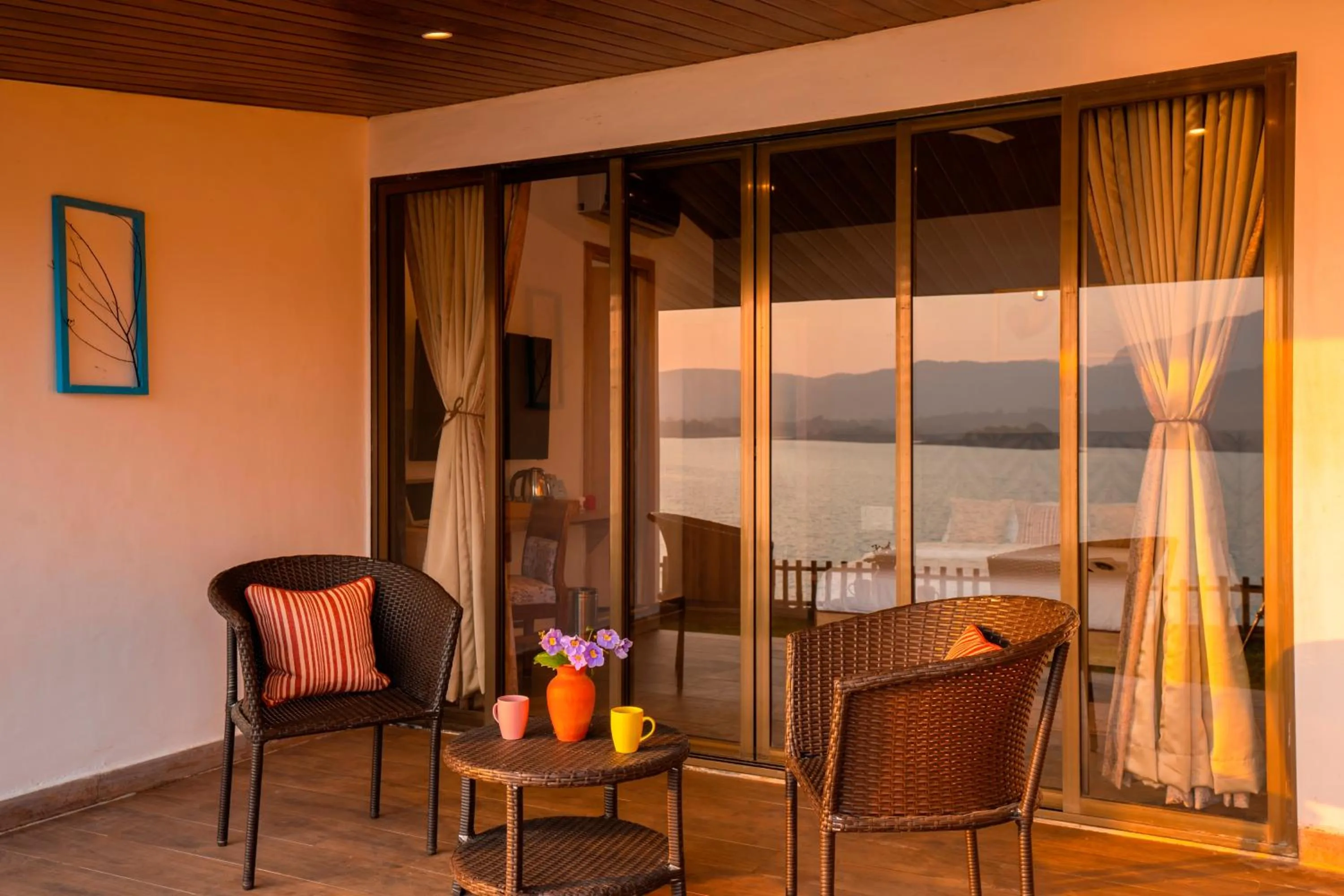 Balcony/Terrace in Zostel Plus Lonavala