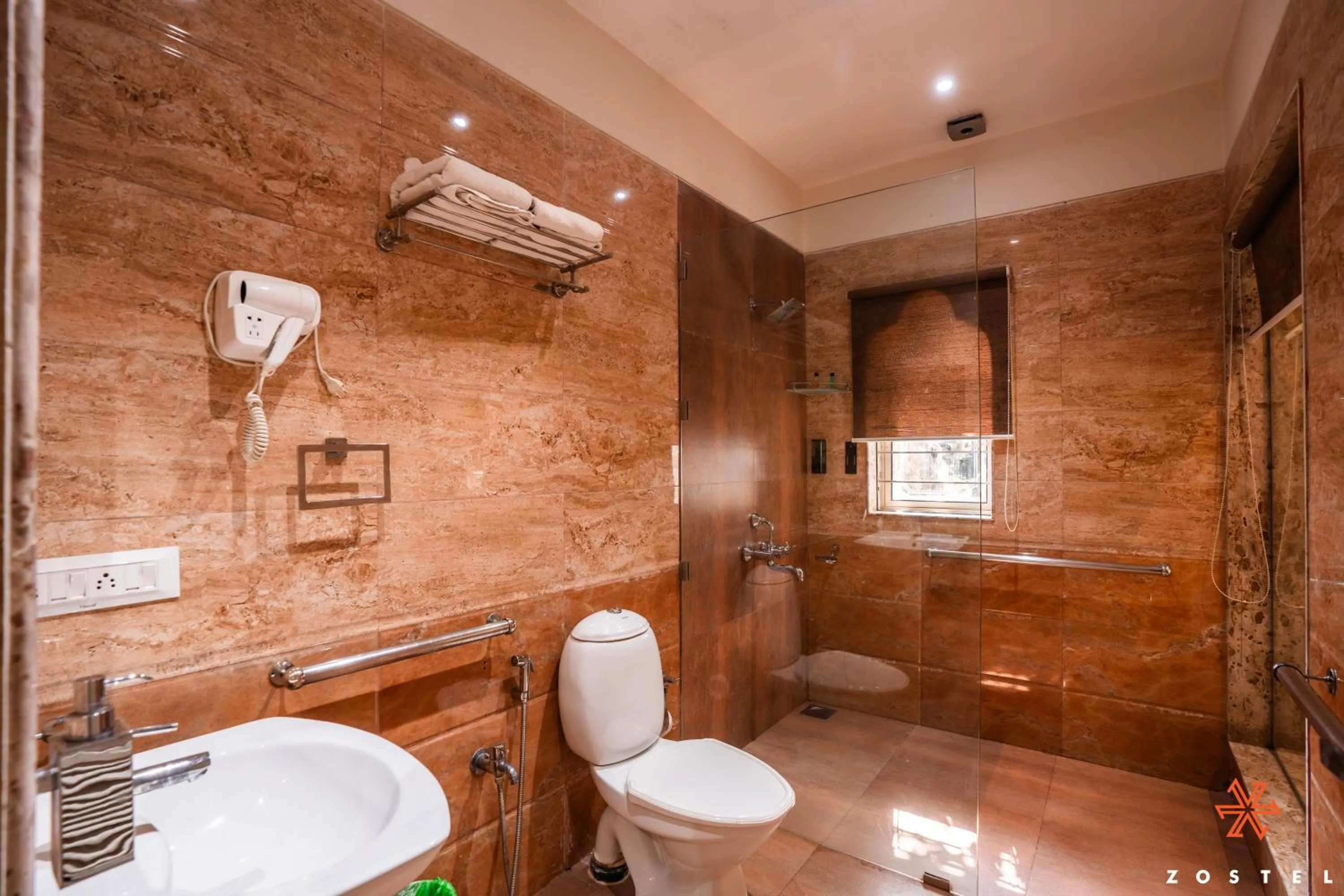 Bathroom in Zostel Plus Lonavala