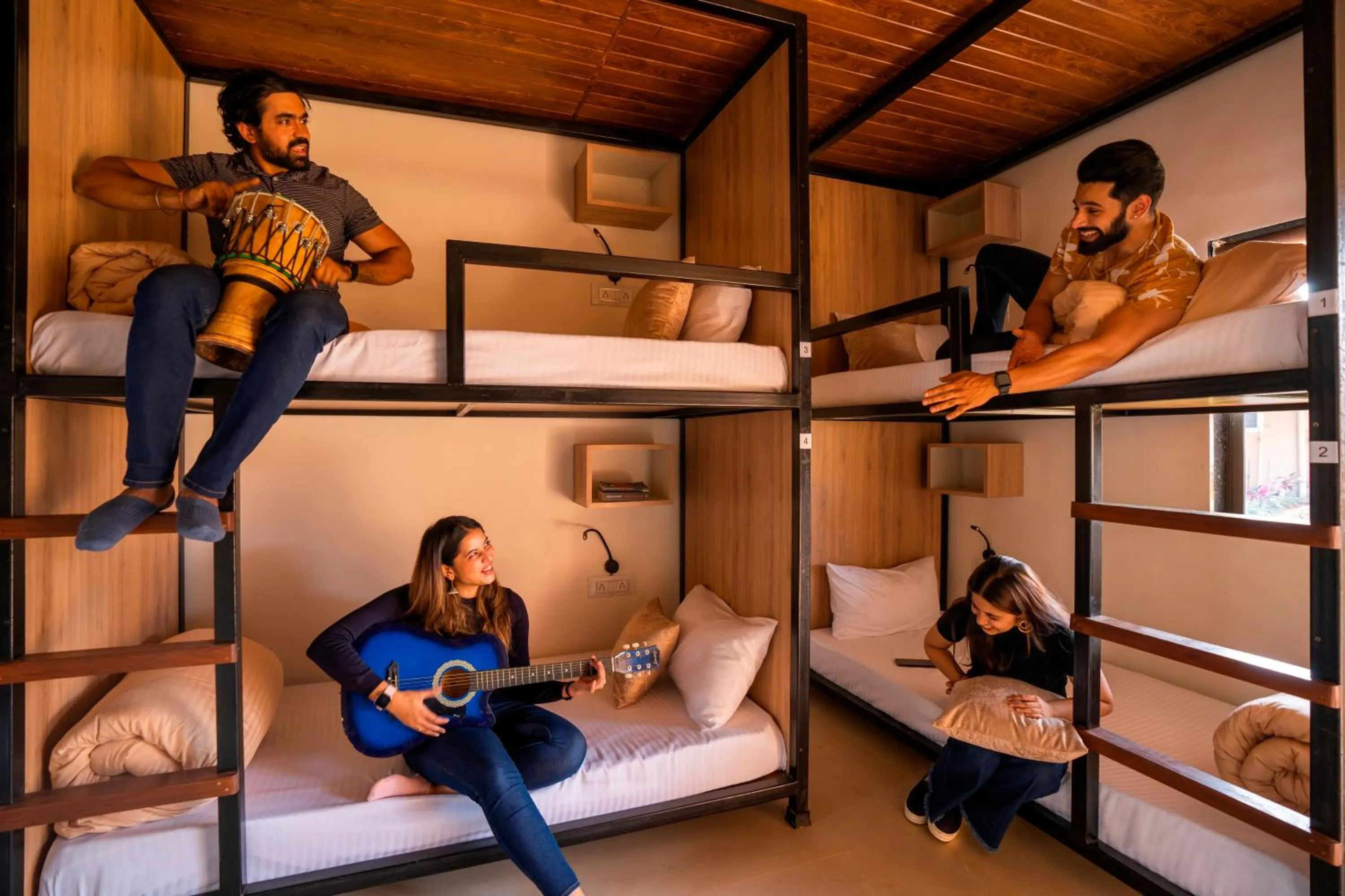 bunk bed, Bed in Zostel Plus Lonavala