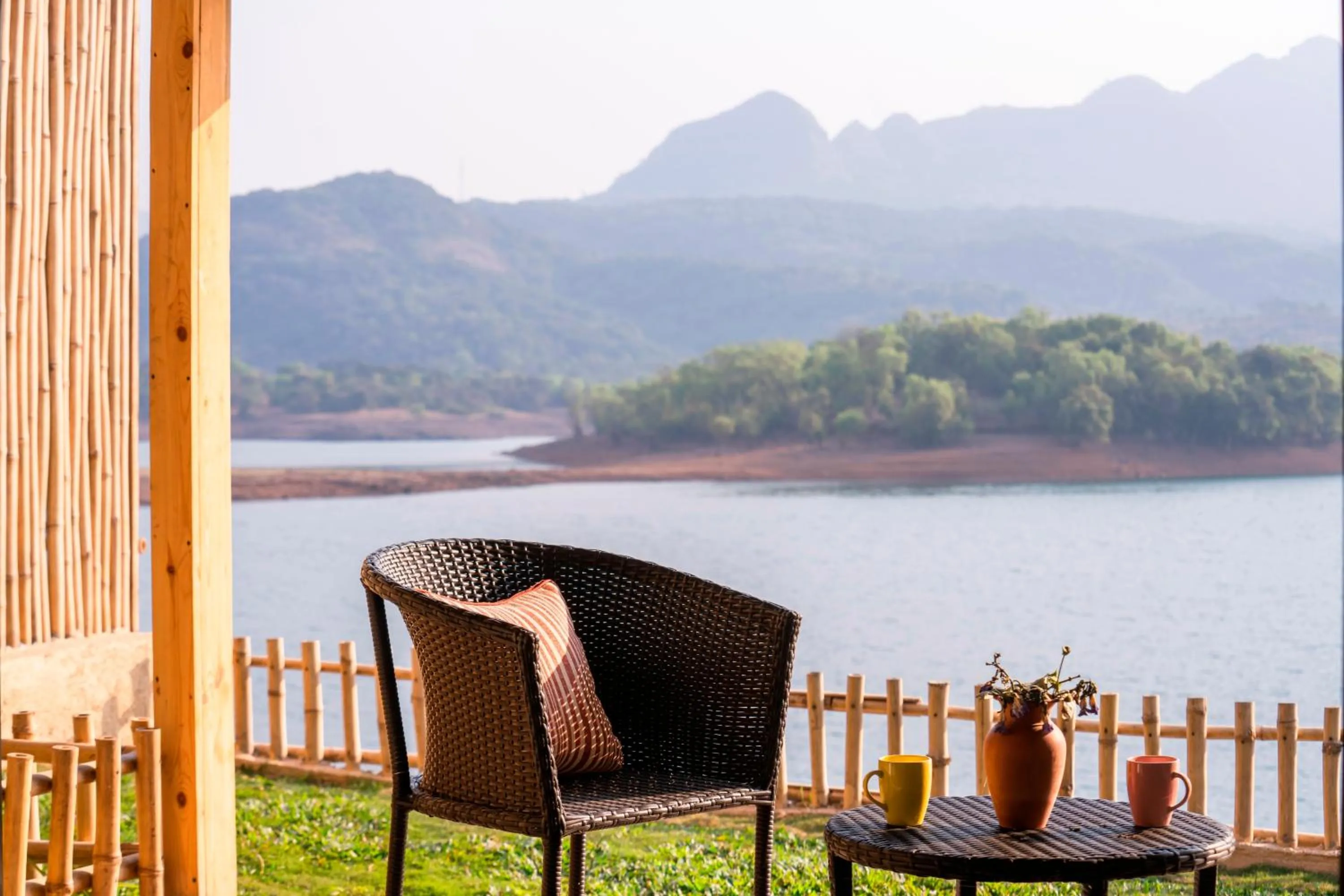 Garden in Zostel Plus Lonavala