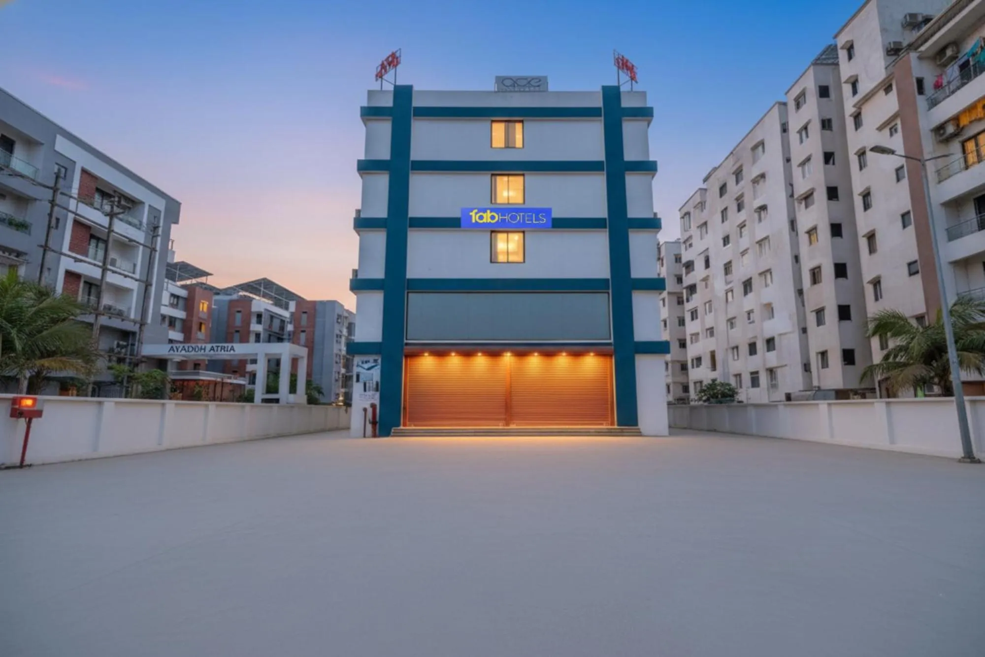 Property building in FabHotel Prime Ace II - Nr Jupiter Hospital