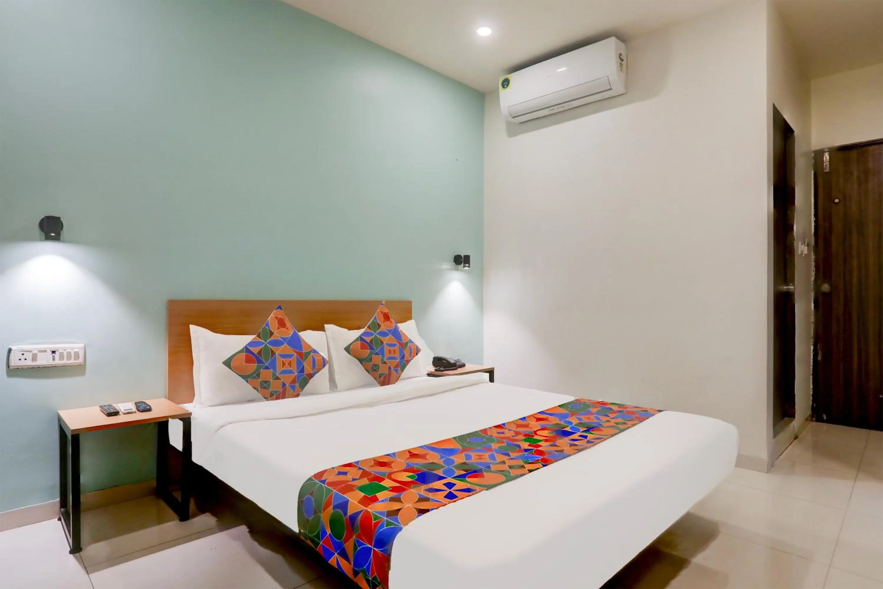 Bed in FabHotel Prime Ace II - Nr Jupiter Hospital