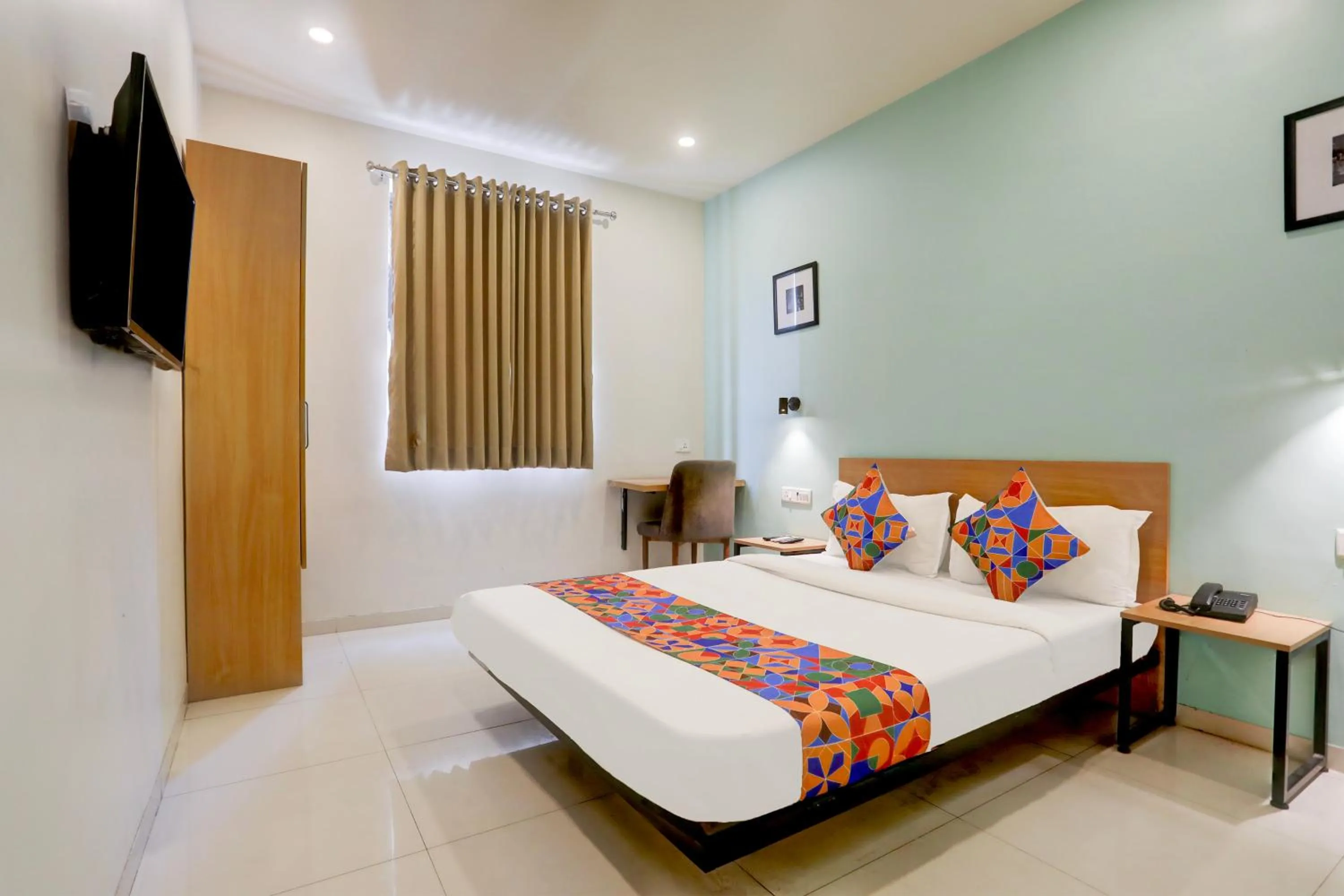 Bed in FabHotel Prime Ace II - Nr Jupiter Hospital