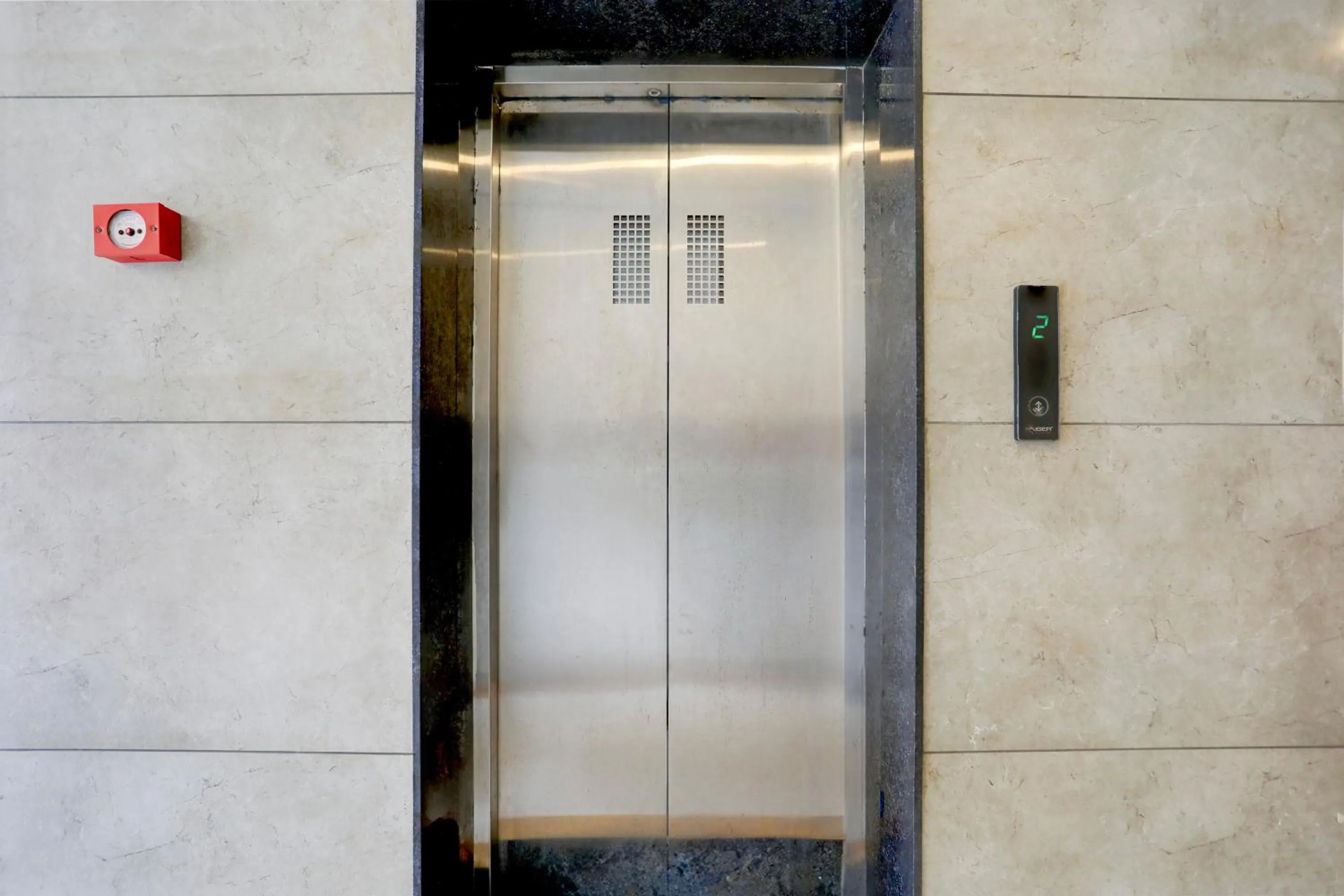 elevator in FabHotel Prime Ace II - Nr Jupiter Hospital