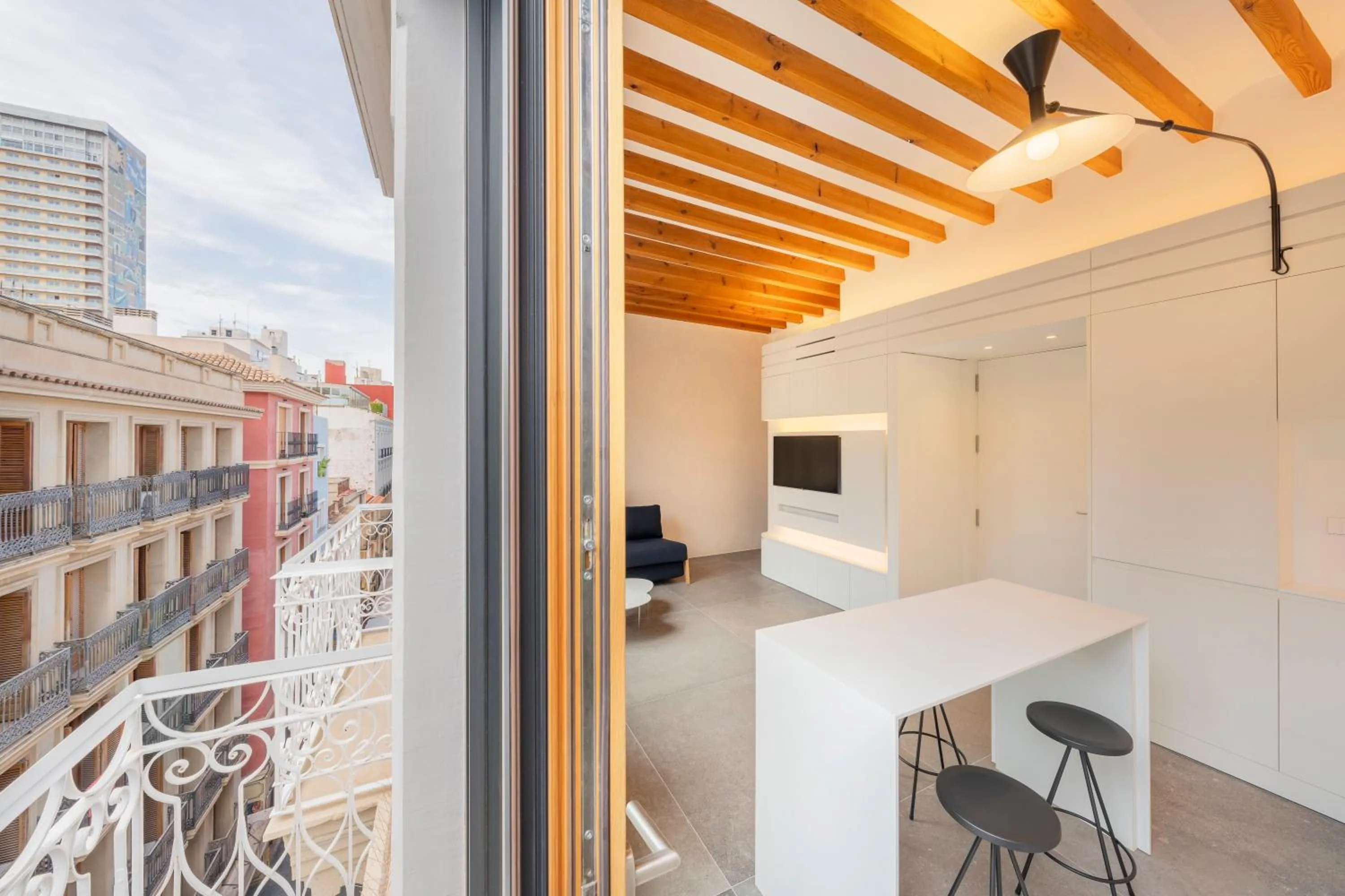 Balcony/Terrace in Tandem Pórtico Alicante Suites