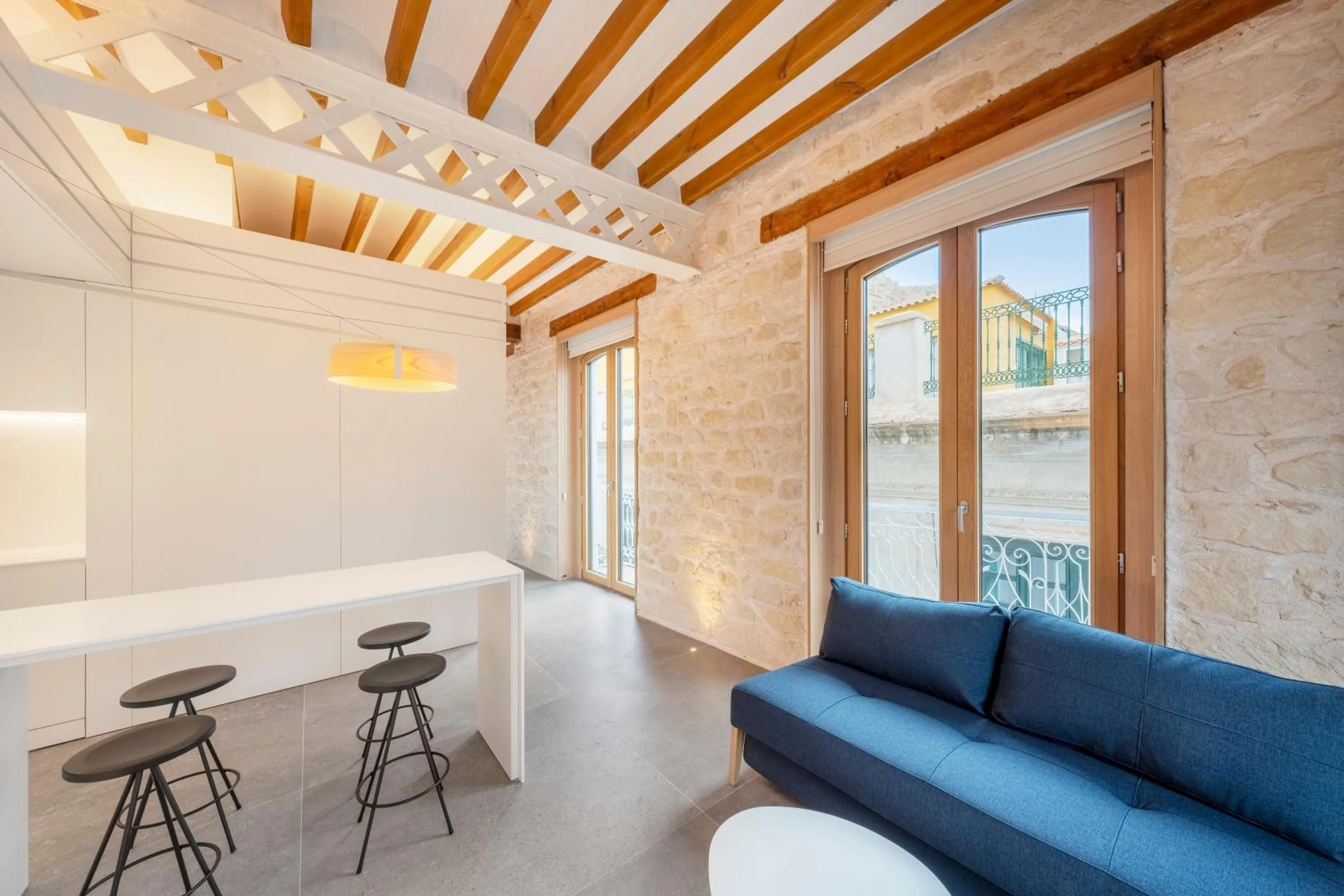 Living room in Tandem Pórtico Alicante Suites