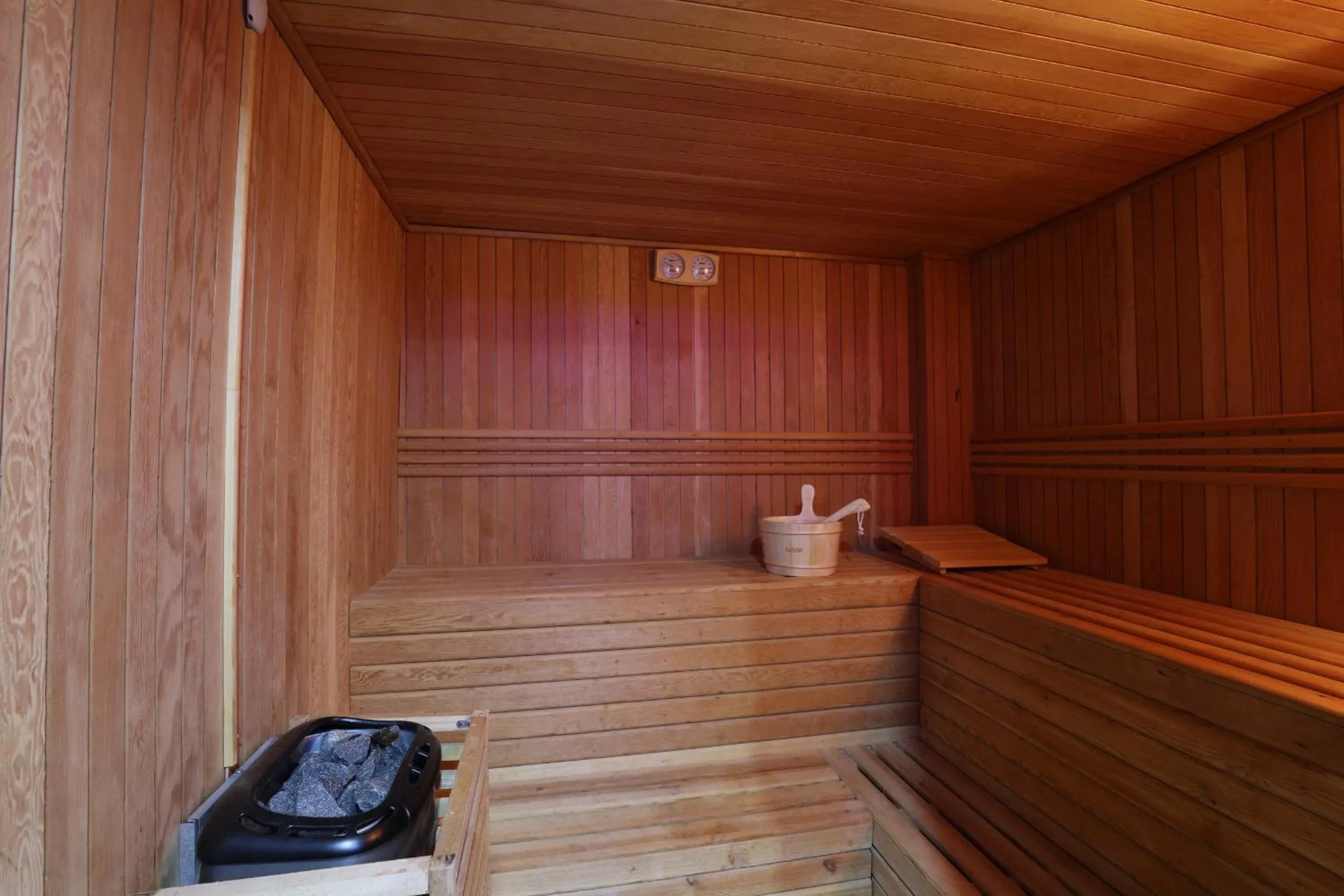 Sauna in Silver Suites Hotel & Spa Casablanca