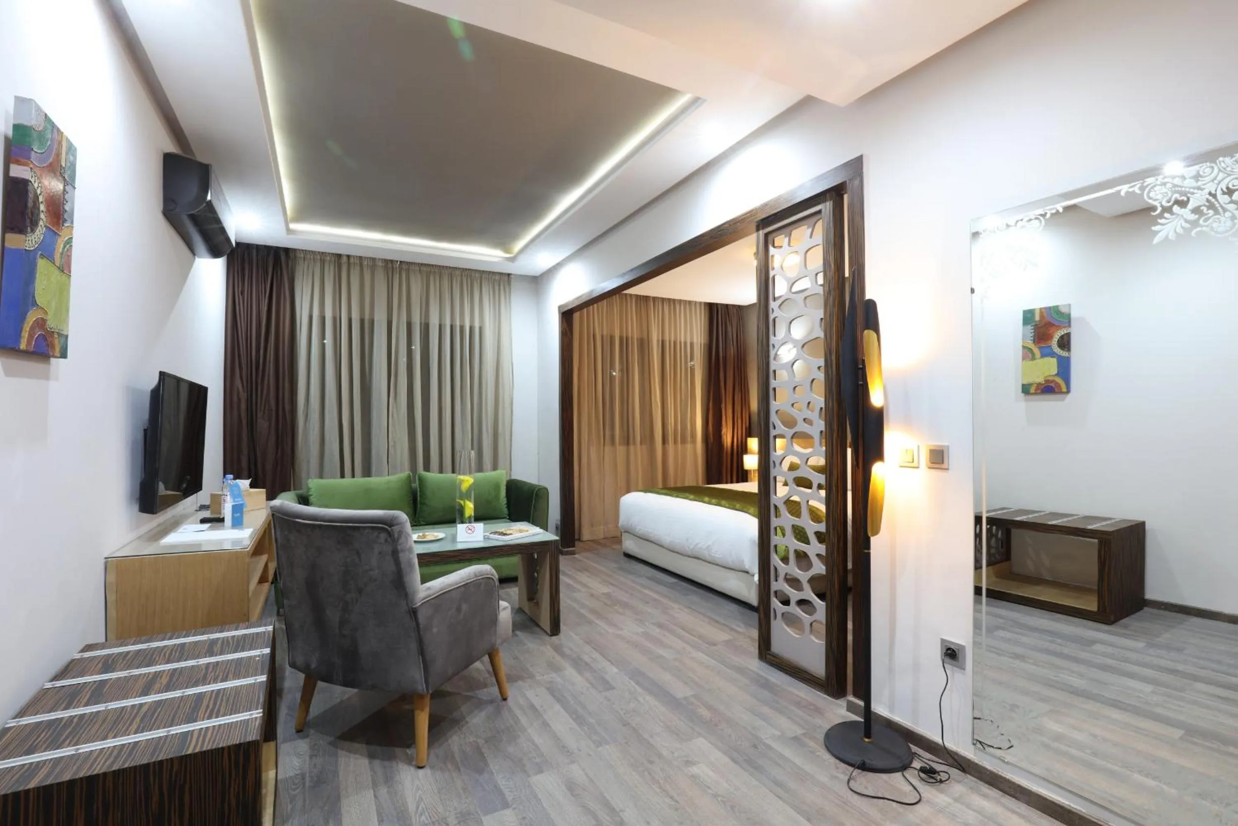 Living room in Silver Suites Hotel & Spa Casablanca