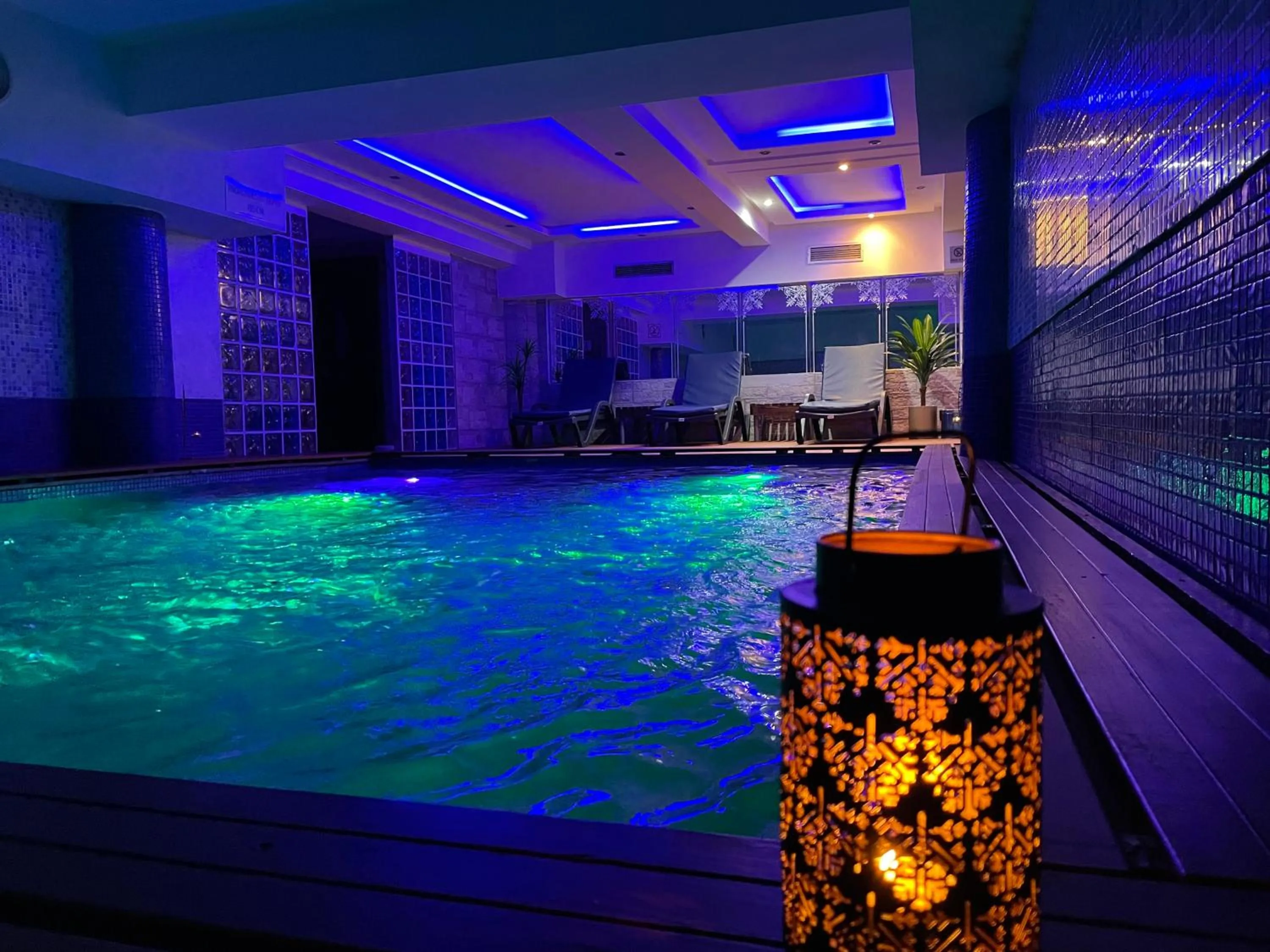 Pool view in Silver Suites Hotel & Spa Casablanca