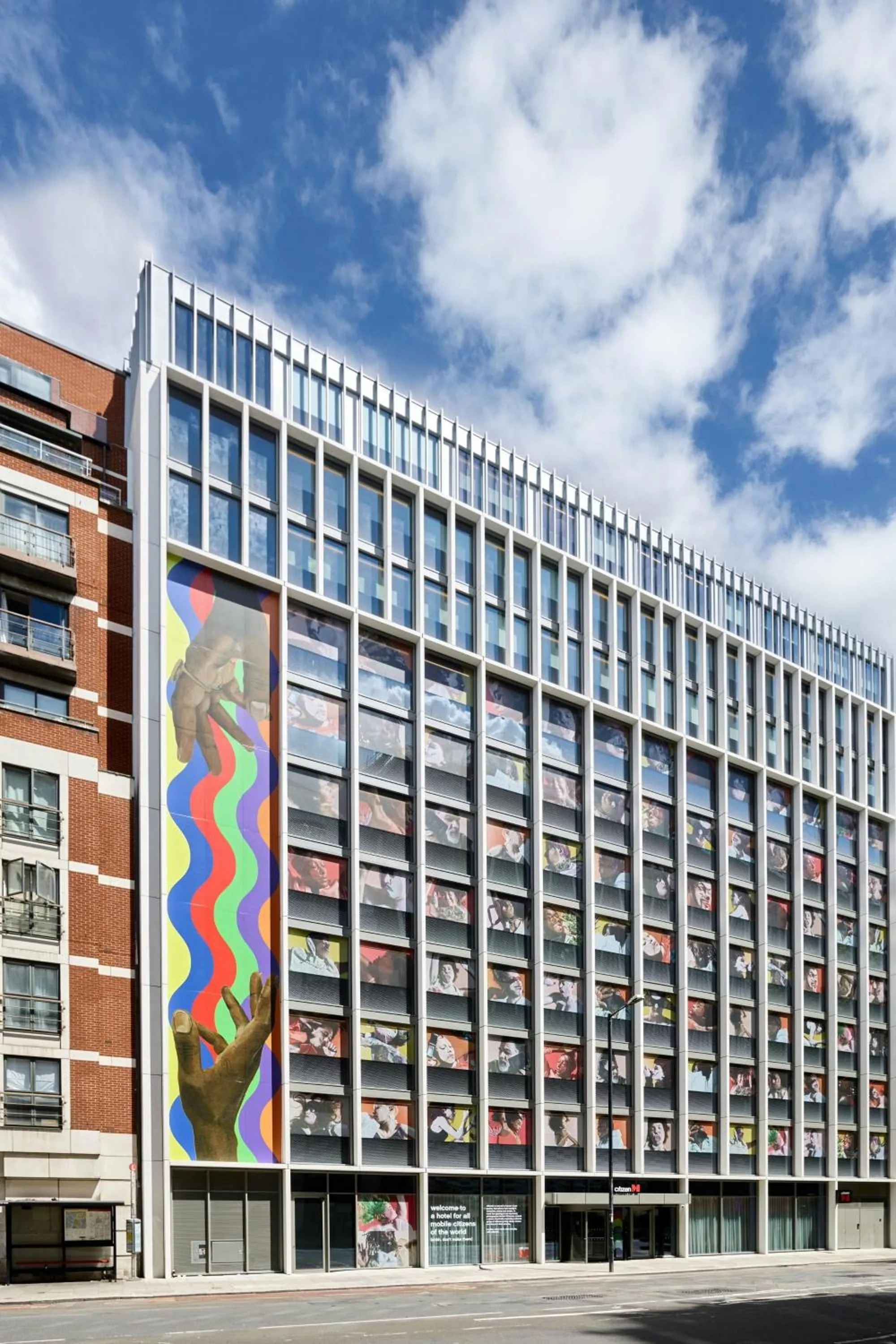 View (from property/room) in citizenM London Victoria Station