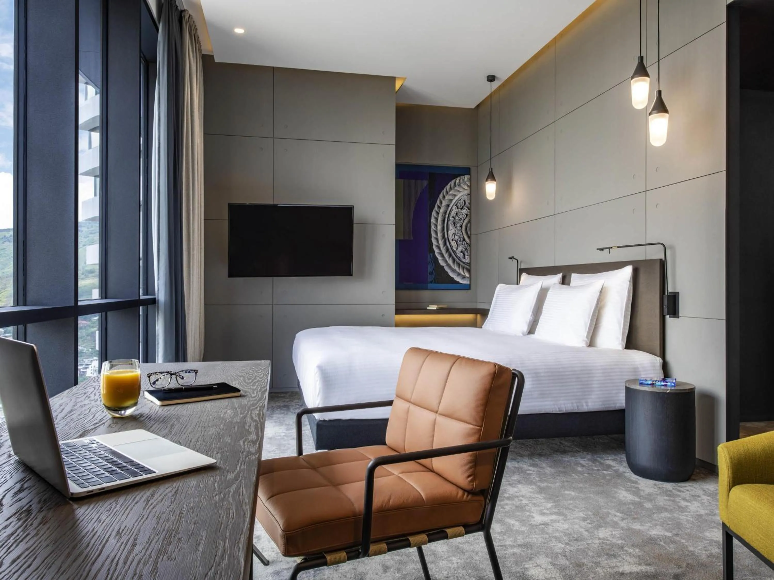 Bedroom, Bed in Pullman Tbilisi Axis Towers