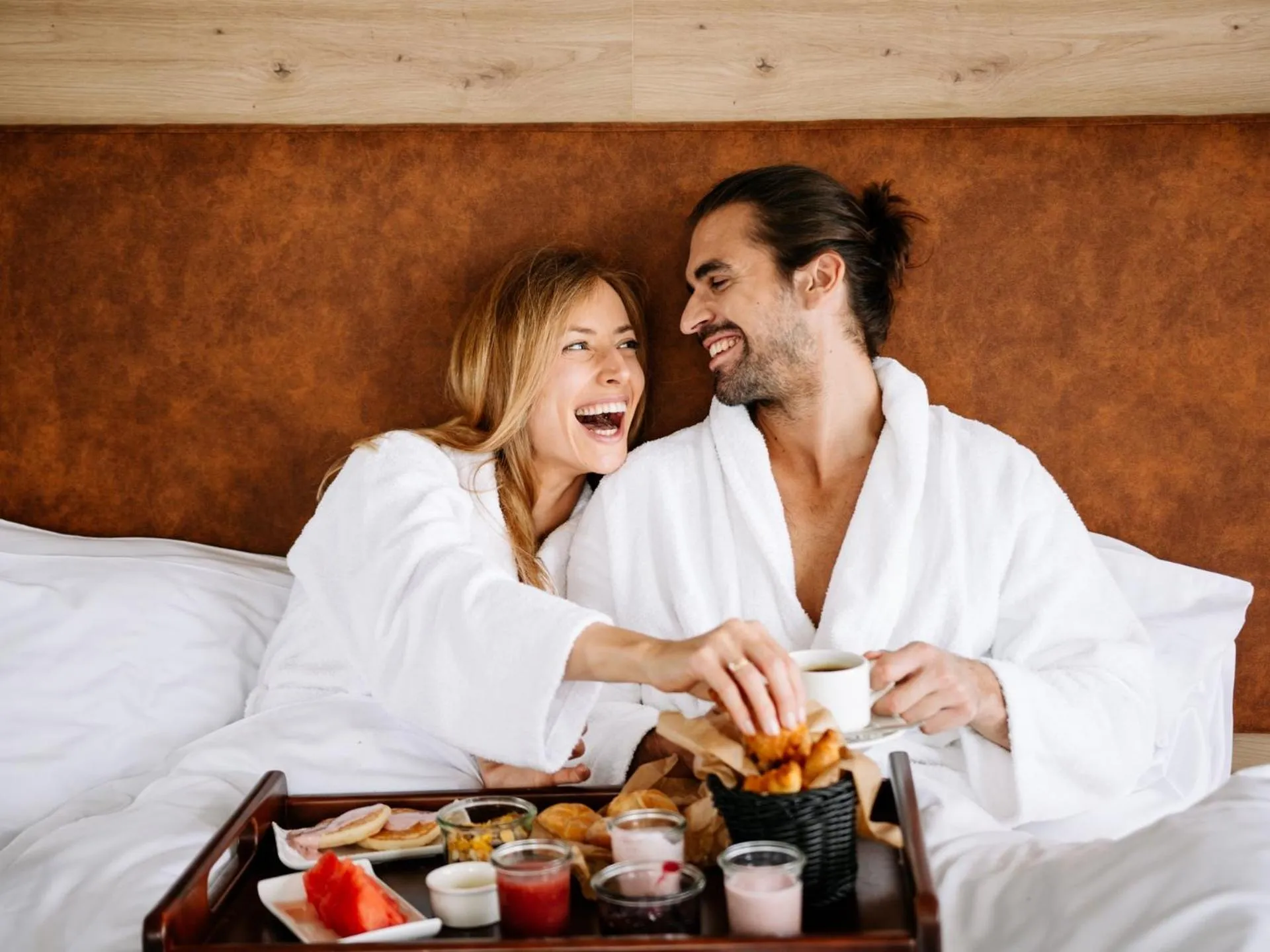 Bed in Hotel Bergo Resort & SPA