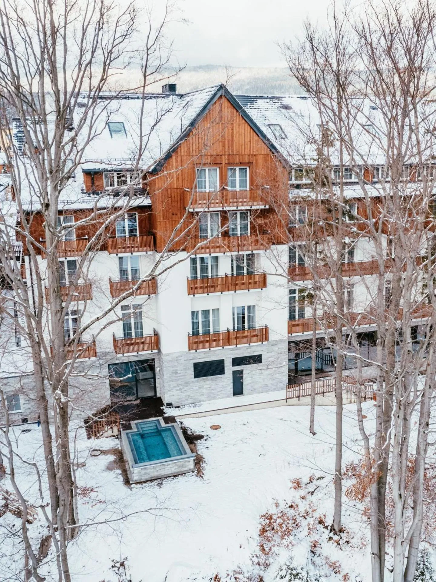 Property building in Hotel Bergo Resort & SPA