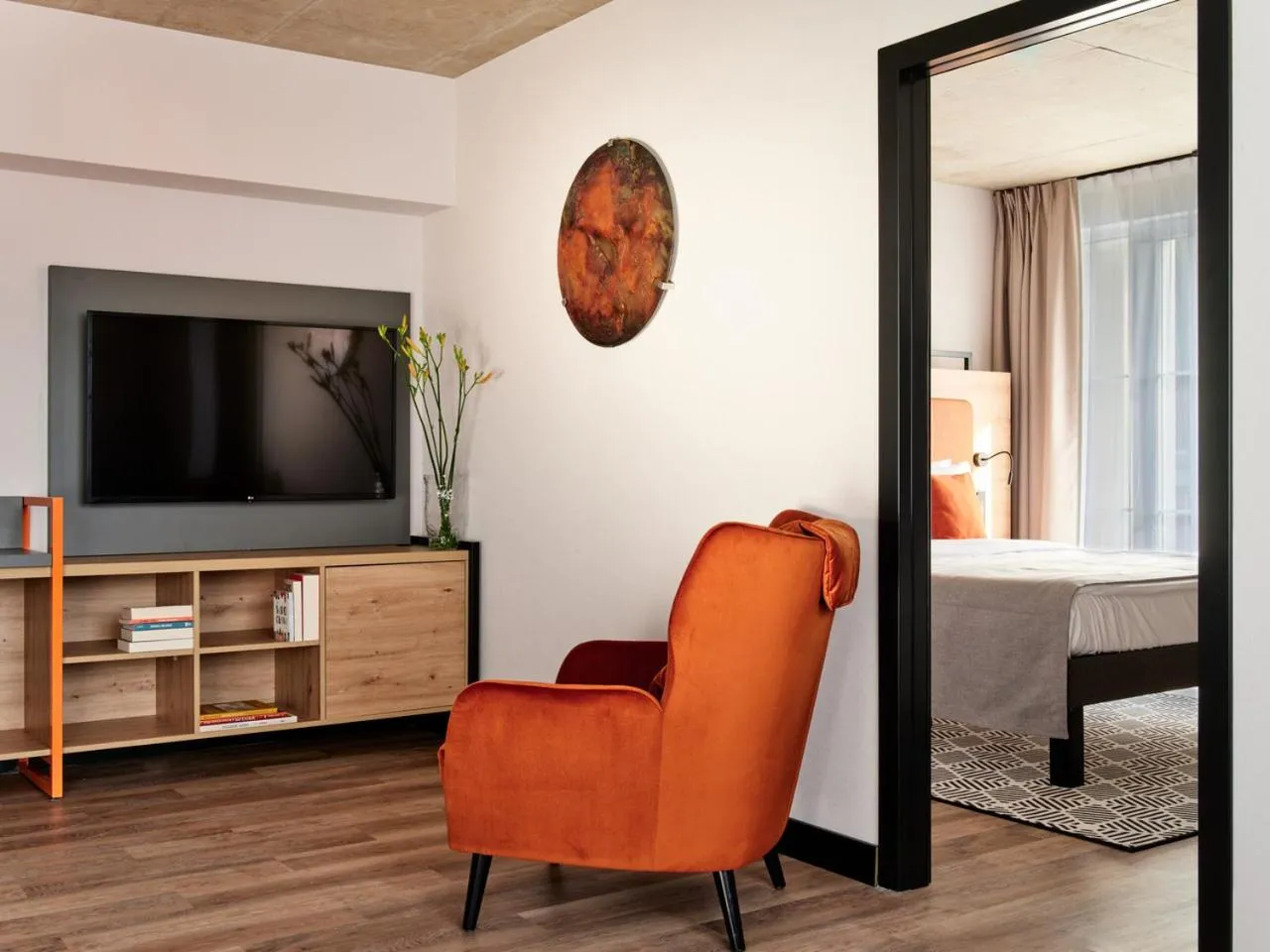 Bed in Hotel Bergo Resort & SPA