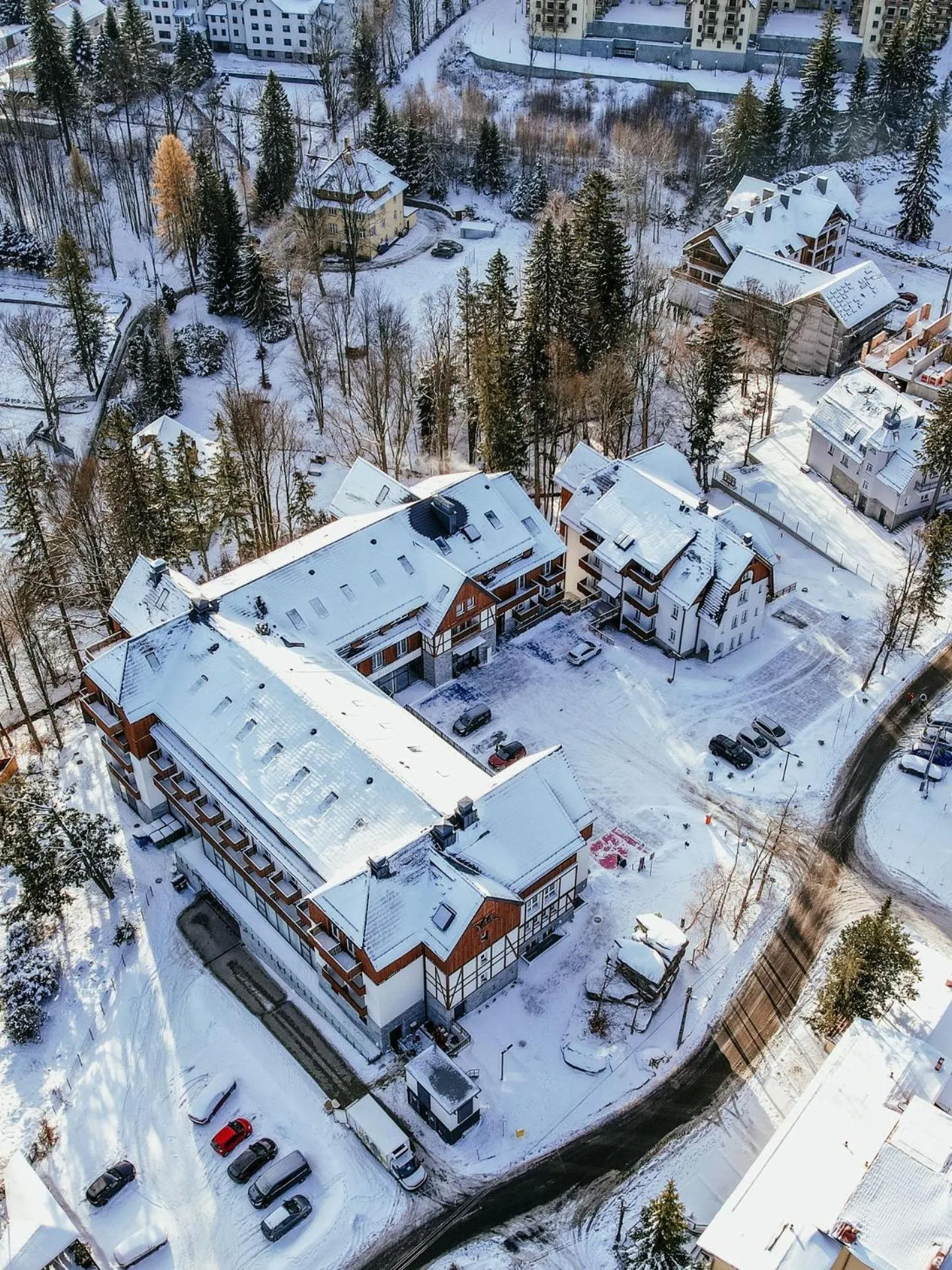 Property building in Hotel Bergo Resort & SPA