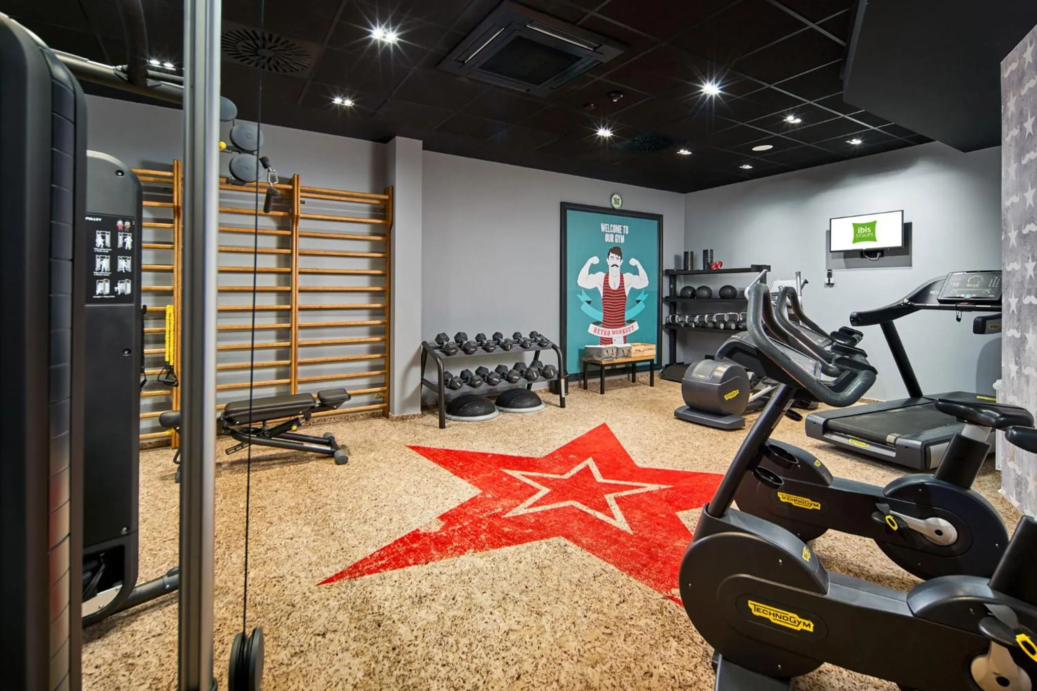 Fitness centre/facilities in ibis Styles Szczecin Stare Miasto