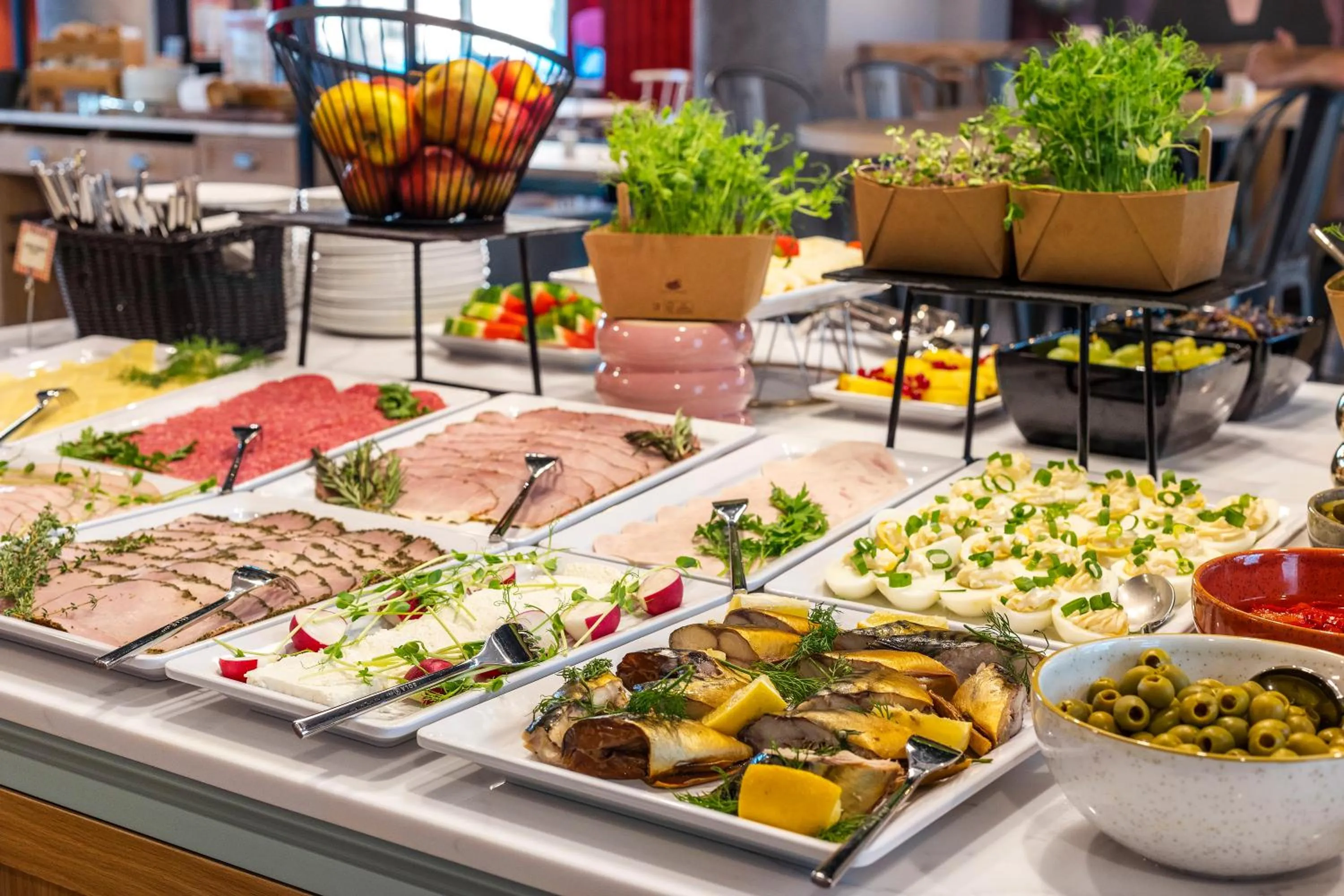 Breakfast in ibis Styles Szczecin Stare Miasto