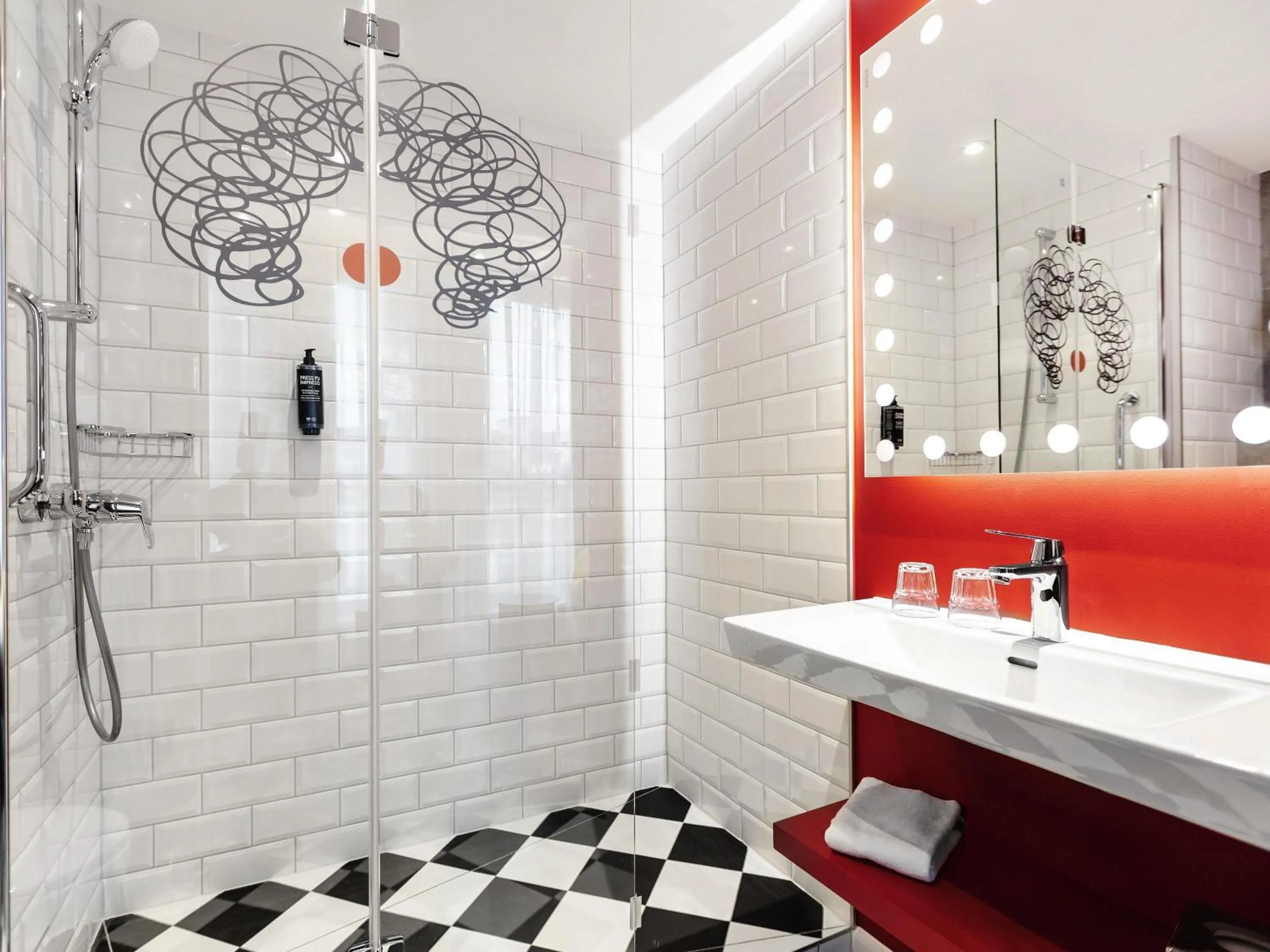 Bedroom in ibis Styles Szczecin Stare Miasto