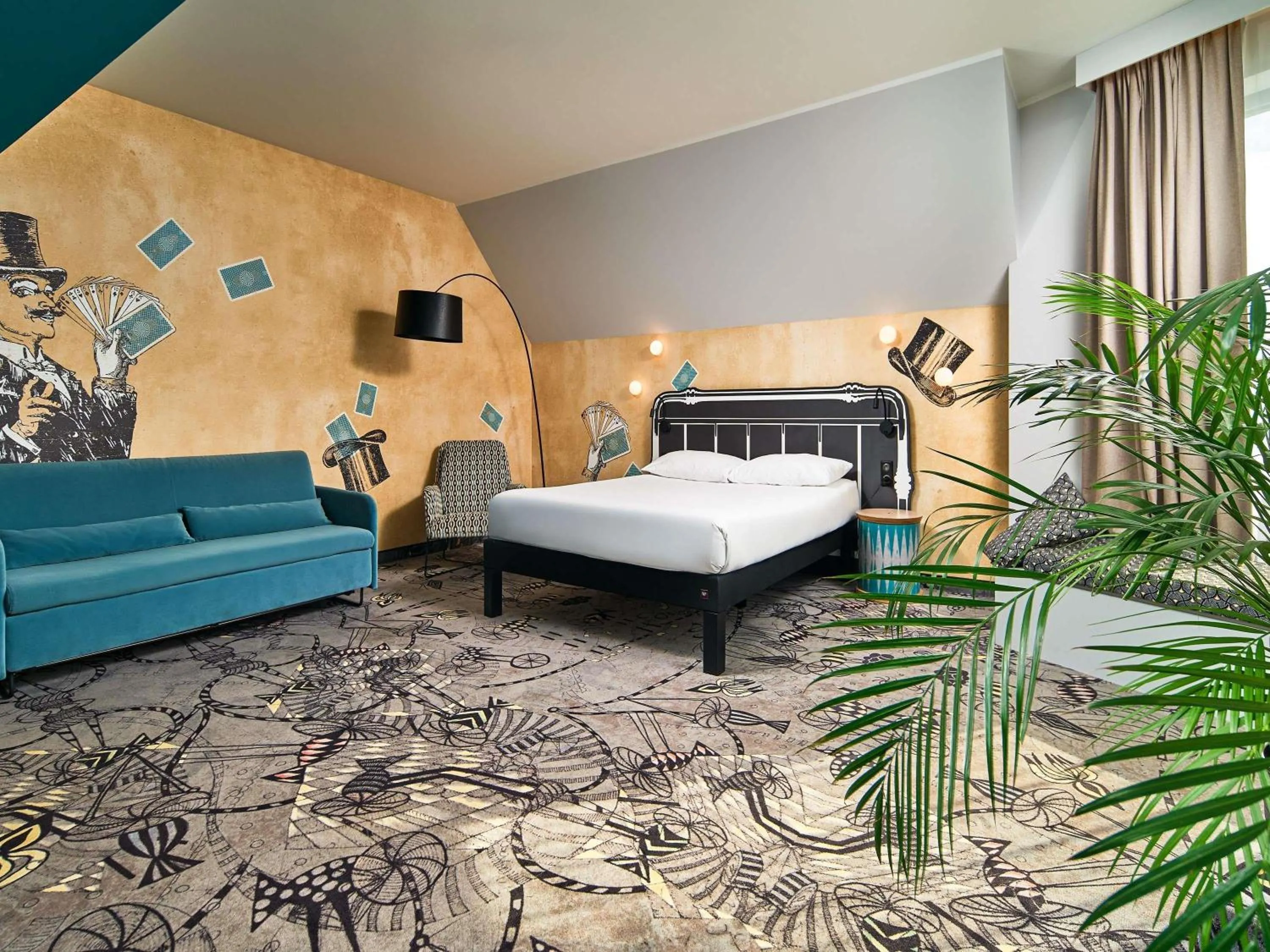 Bedroom, Bed in ibis Styles Szczecin Stare Miasto