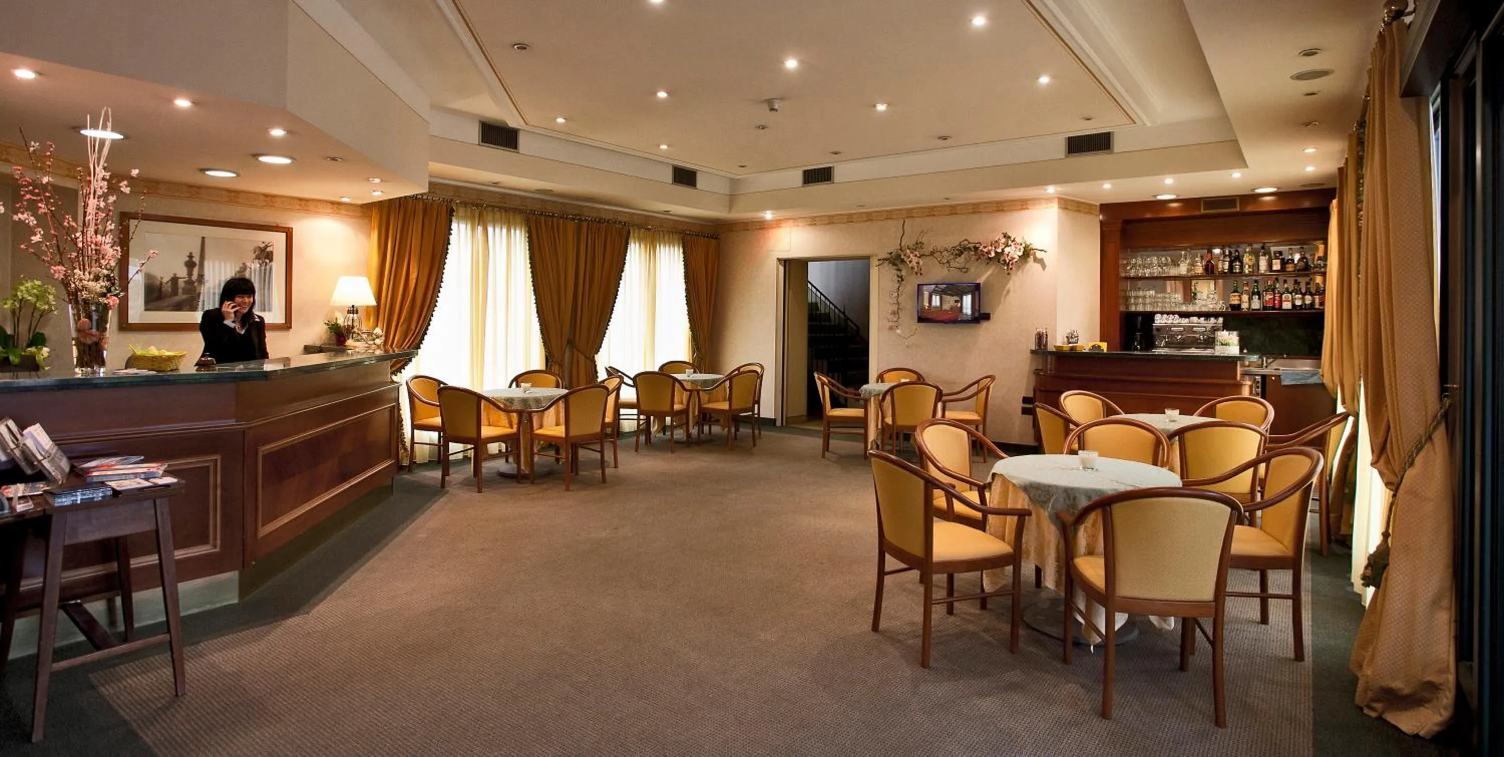 Lobby or reception in Santanna