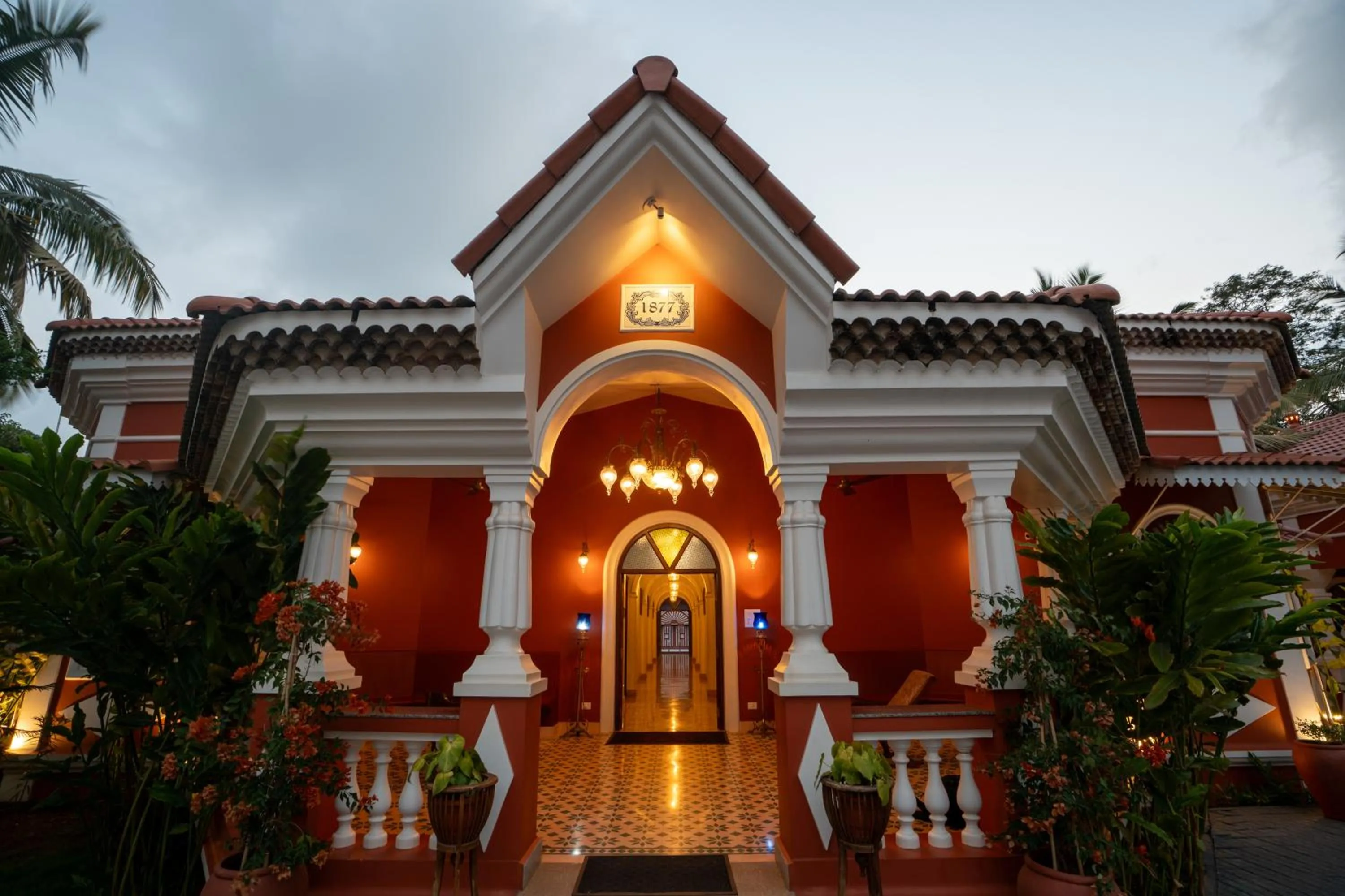 Facade/entrance in Casa Albuquerque
