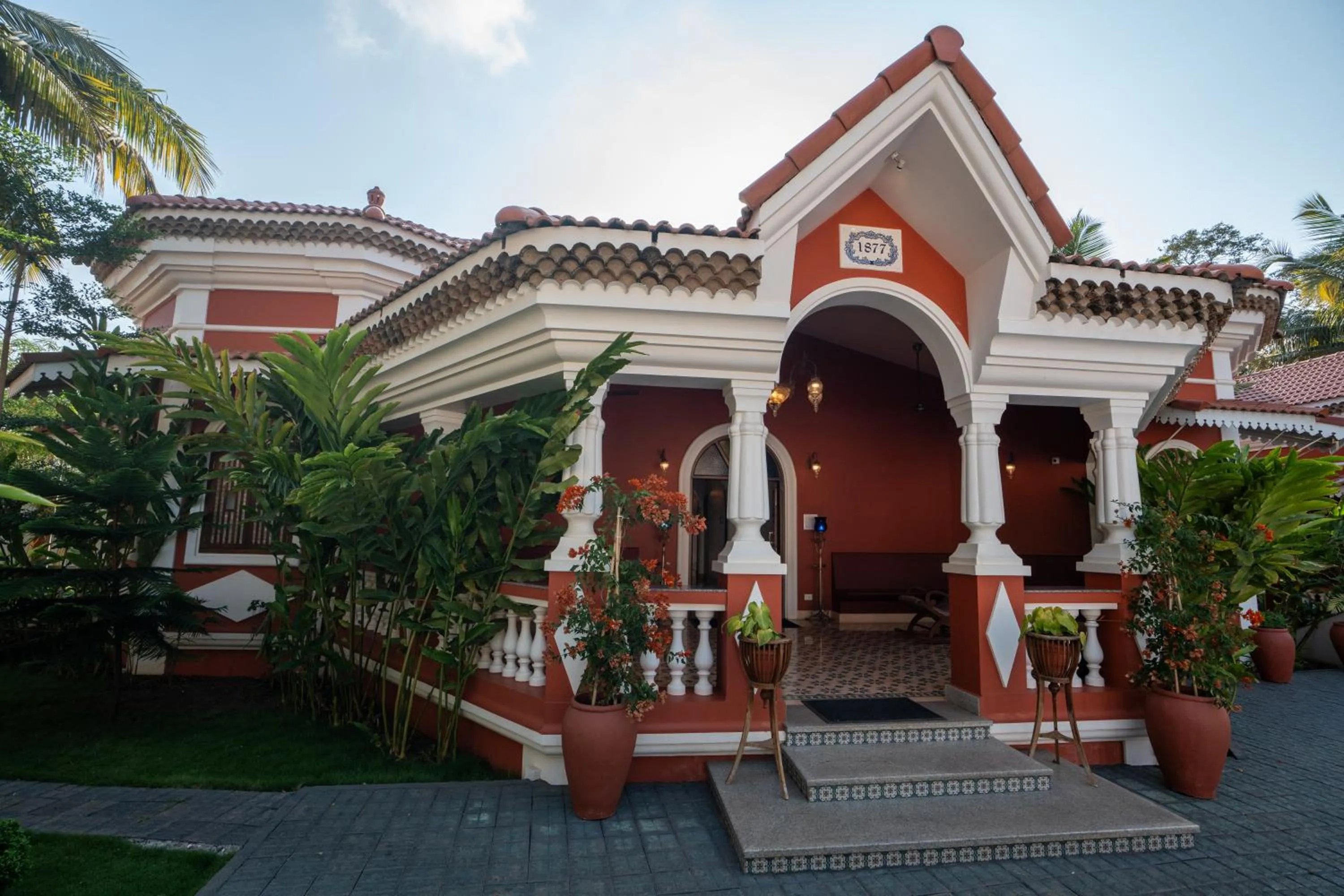 Facade/entrance in Casa Albuquerque