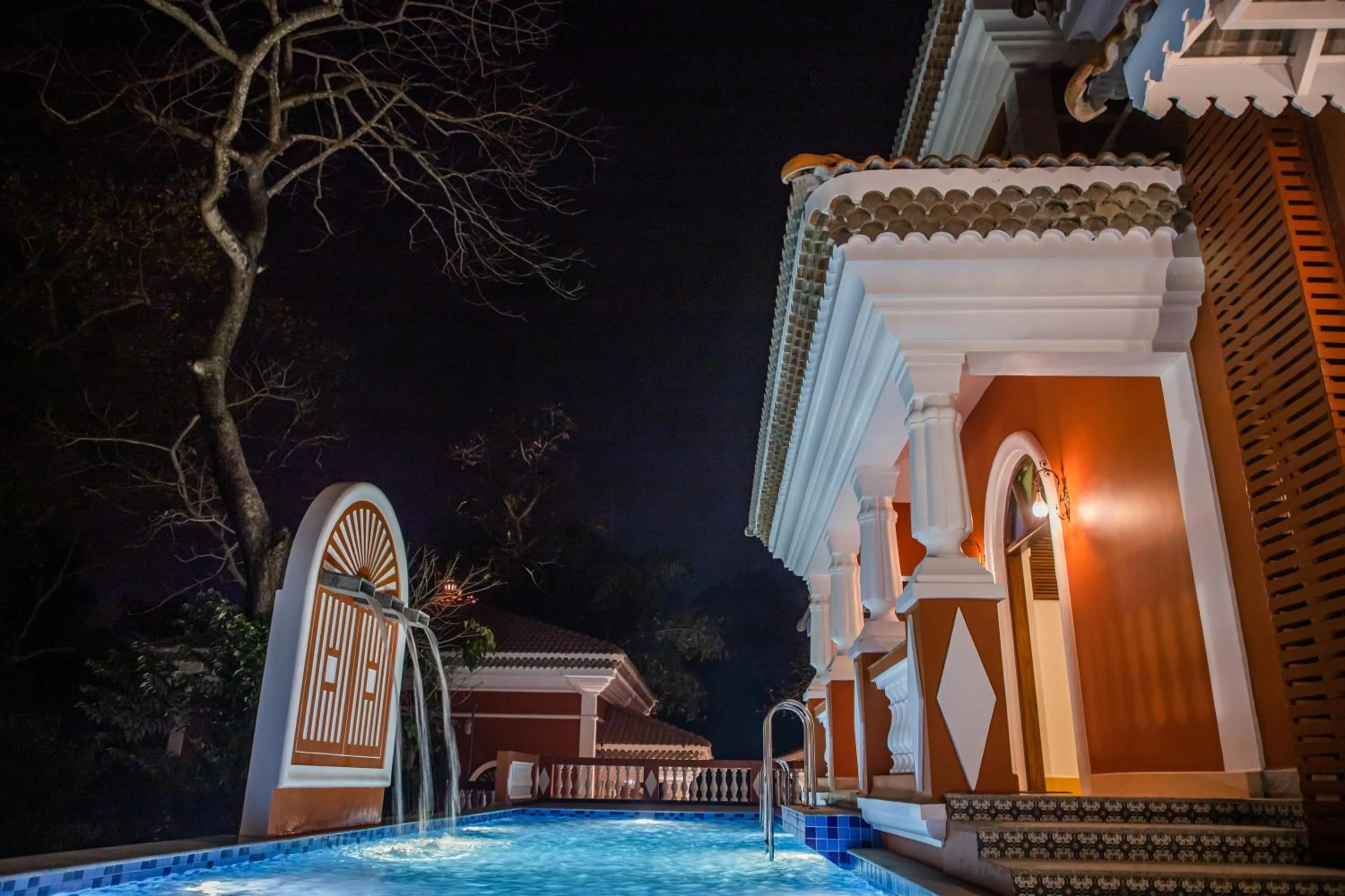 Pool view in Casa Albuquerque