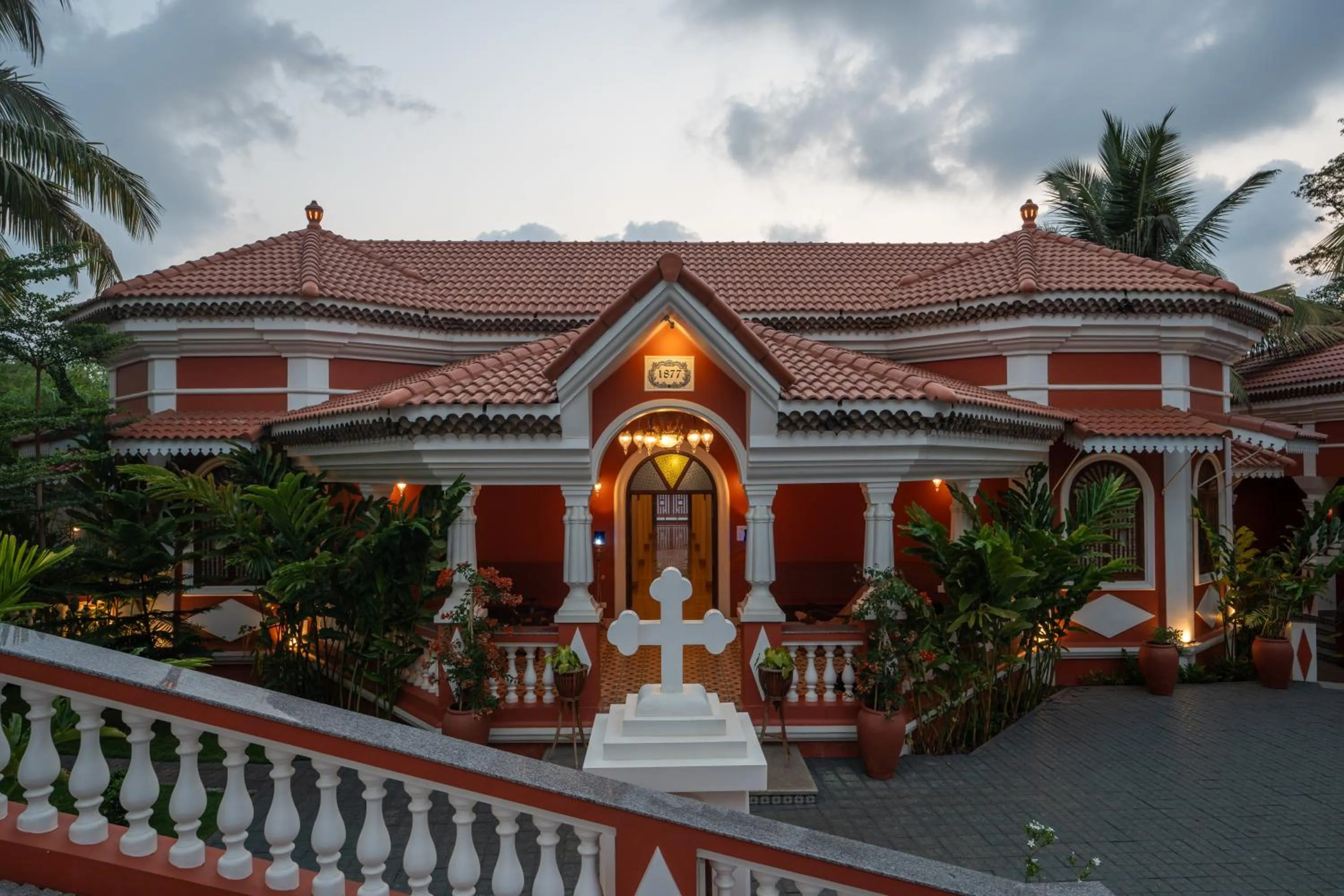 Facade/entrance in Casa Albuquerque