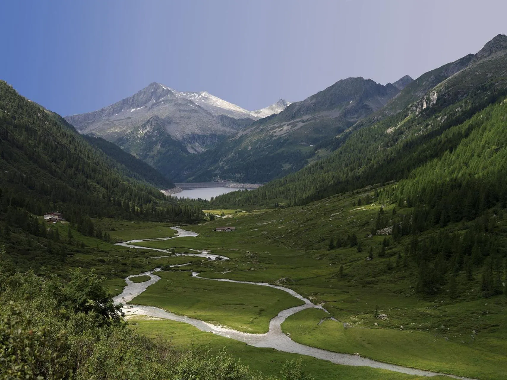 Natural landscape in Hotel Carlone
