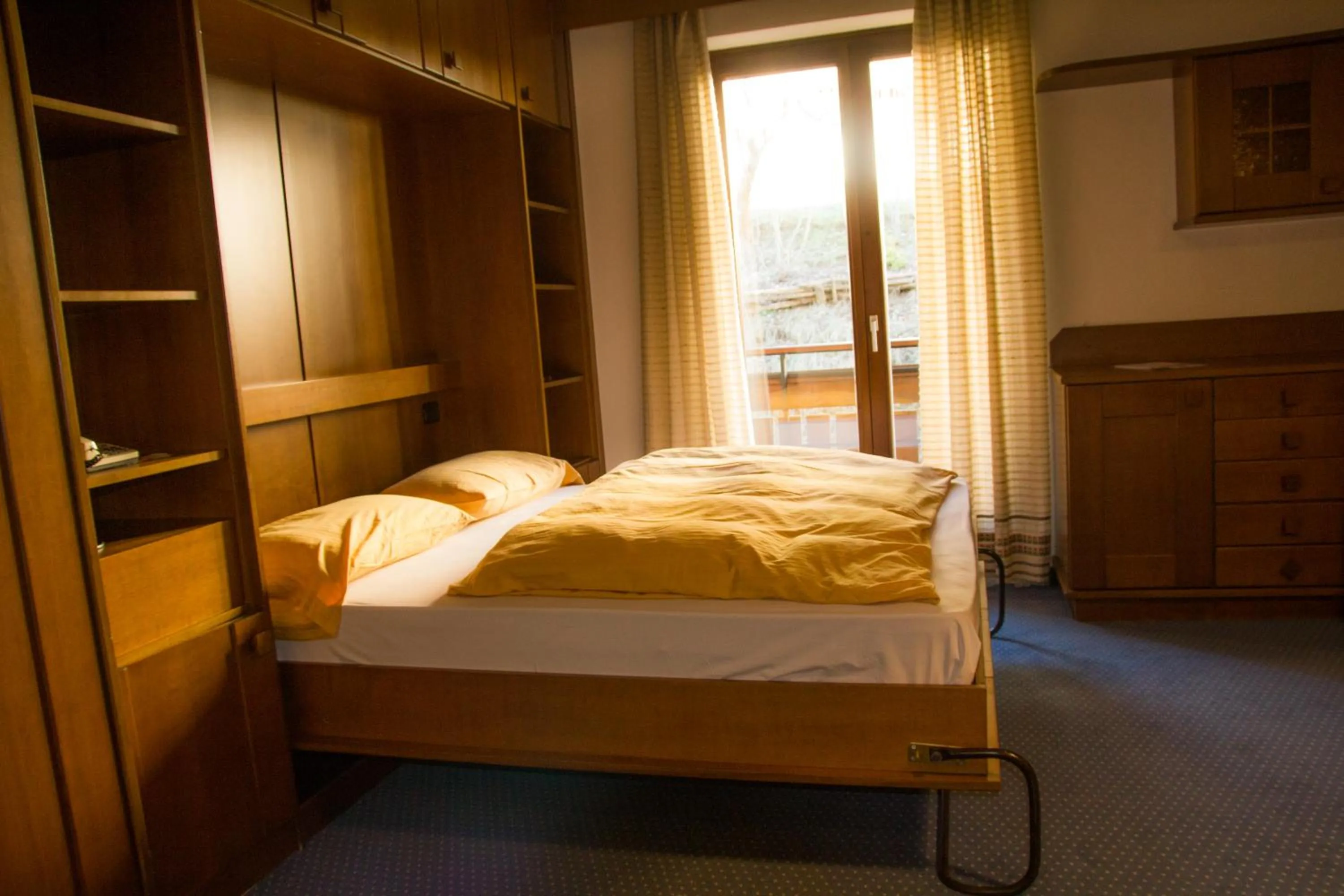 Bed in Hotel Carlone