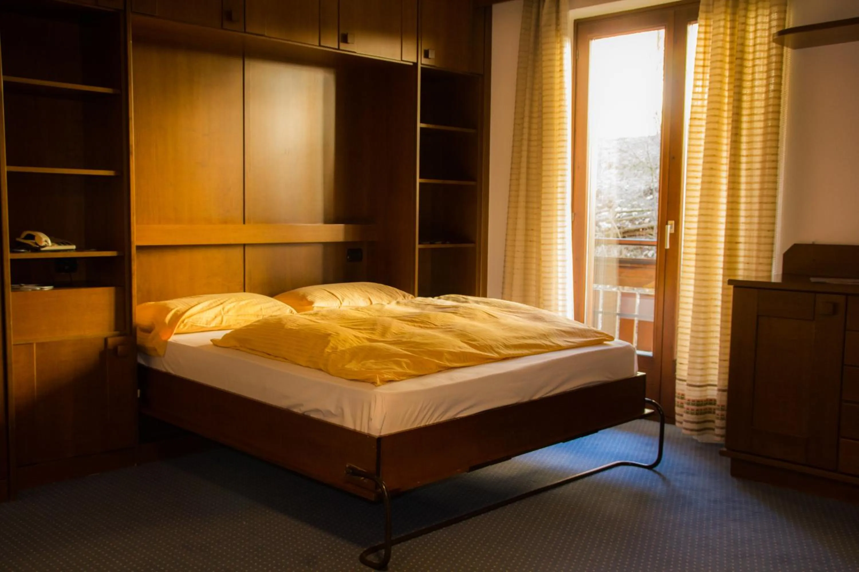 Bed in Hotel Carlone