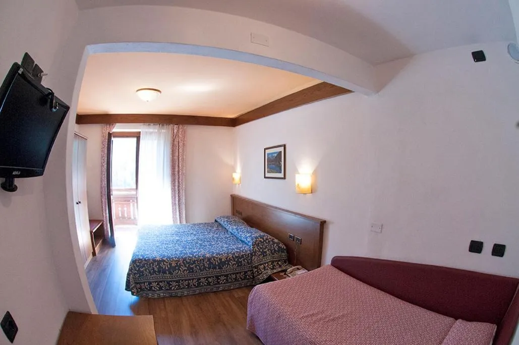 Bed in Hotel Carlone