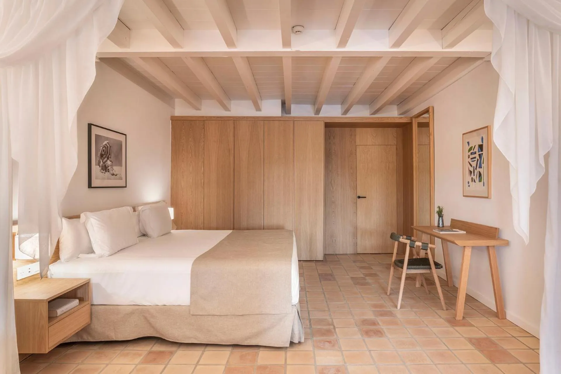 Bed in Es Figueral Nou Hotel Rural & Spa - Adults Only - Over 12
