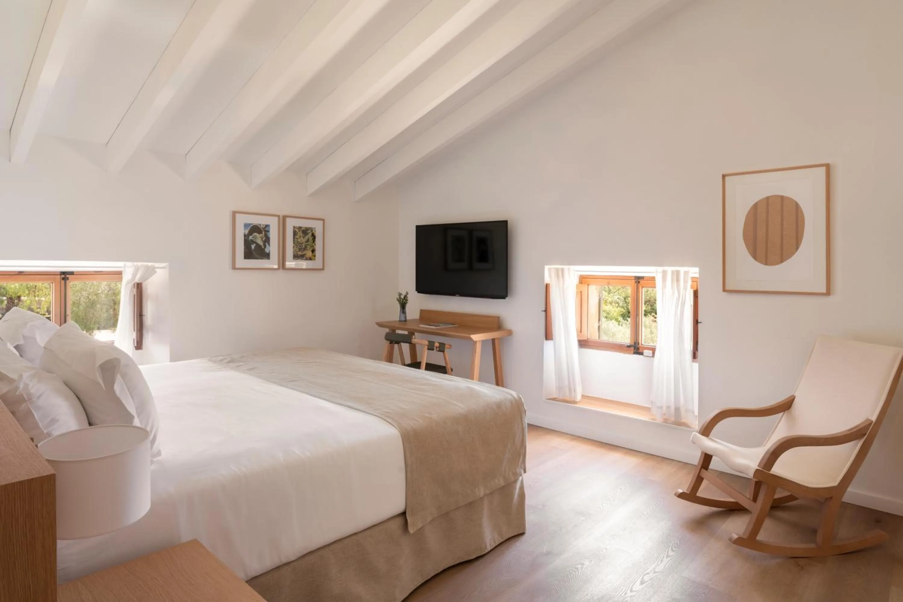 Bed in Es Figueral Nou Hotel Rural & Spa - Adults Only - Over 12