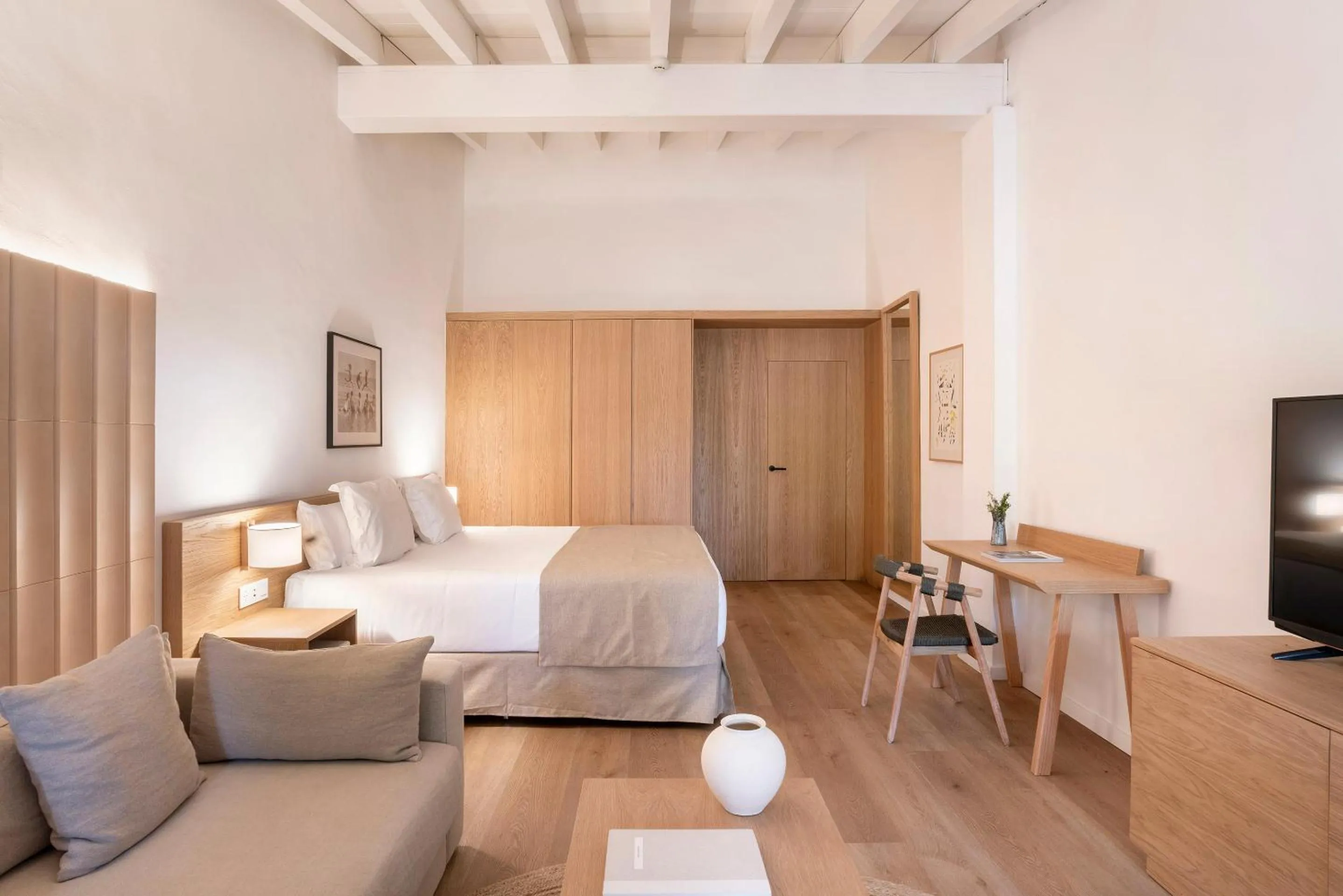 Bed in Es Figueral Nou Hotel Rural & Spa - Adults Only - Over 12