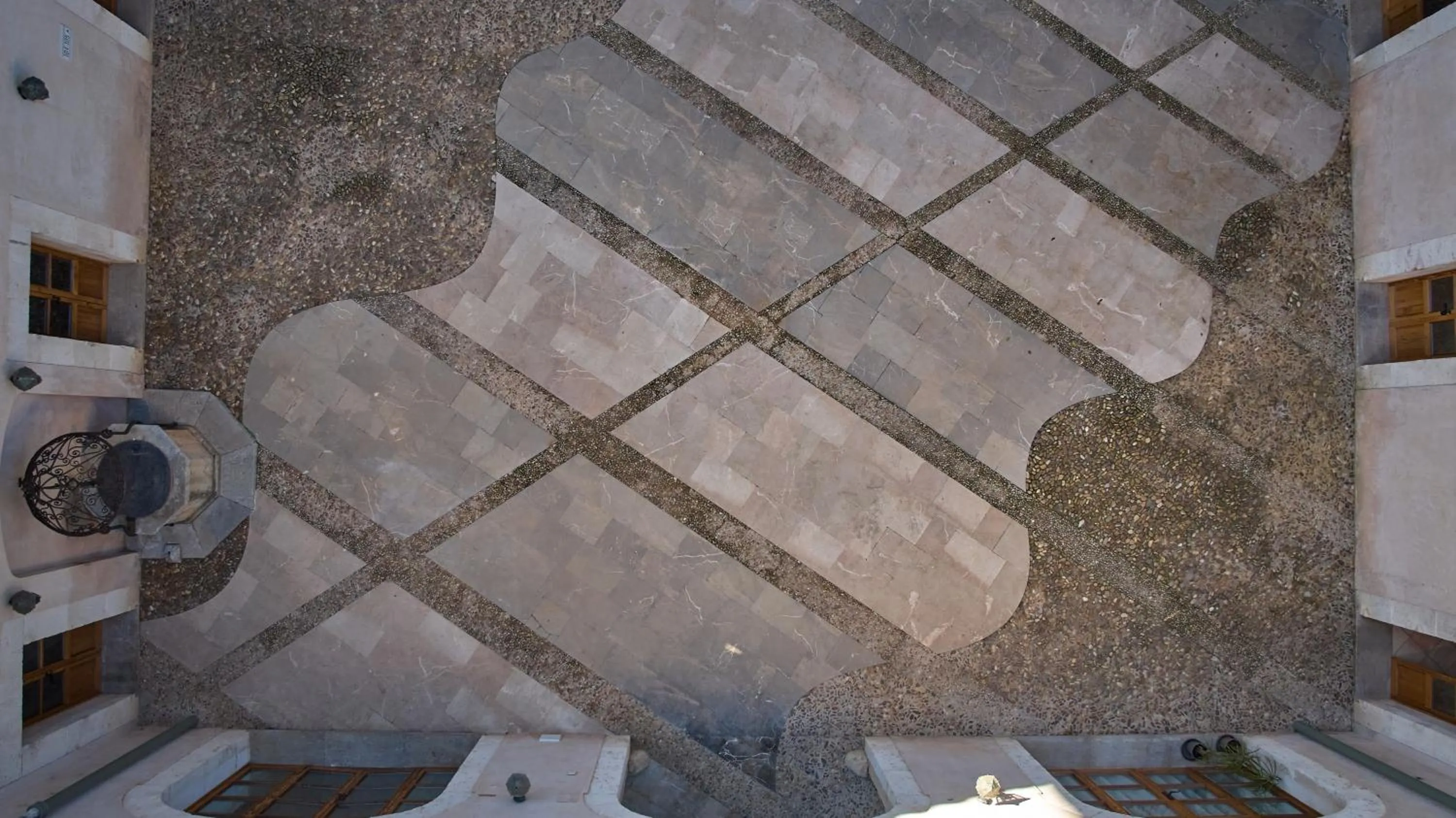 Inner courtyard view in Es Figueral Nou Hotel Rural & Spa - Adults Only - Over 12