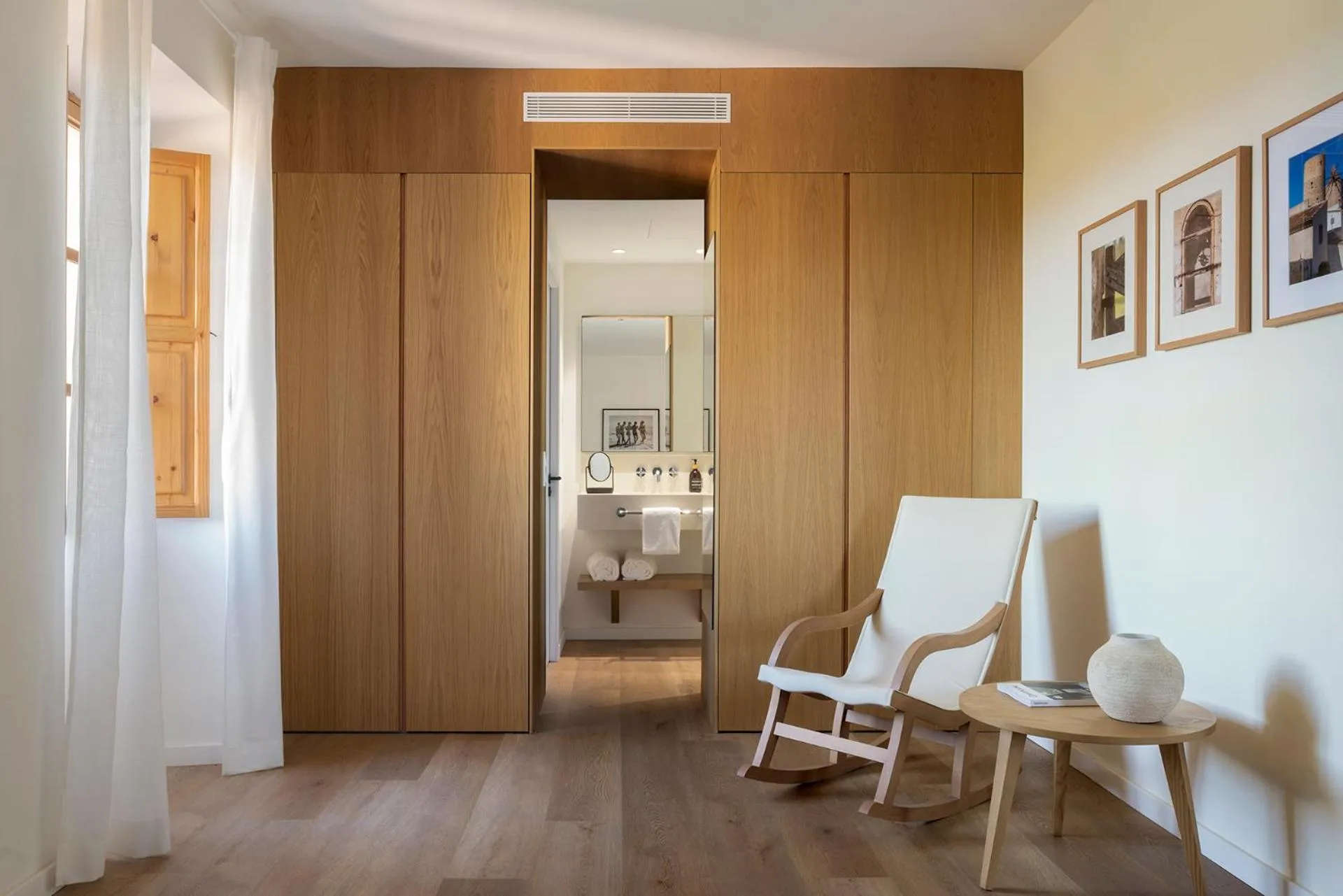 Bathroom, Bed in Es Figueral Nou Hotel Rural & Spa - Adults Only - Over 12