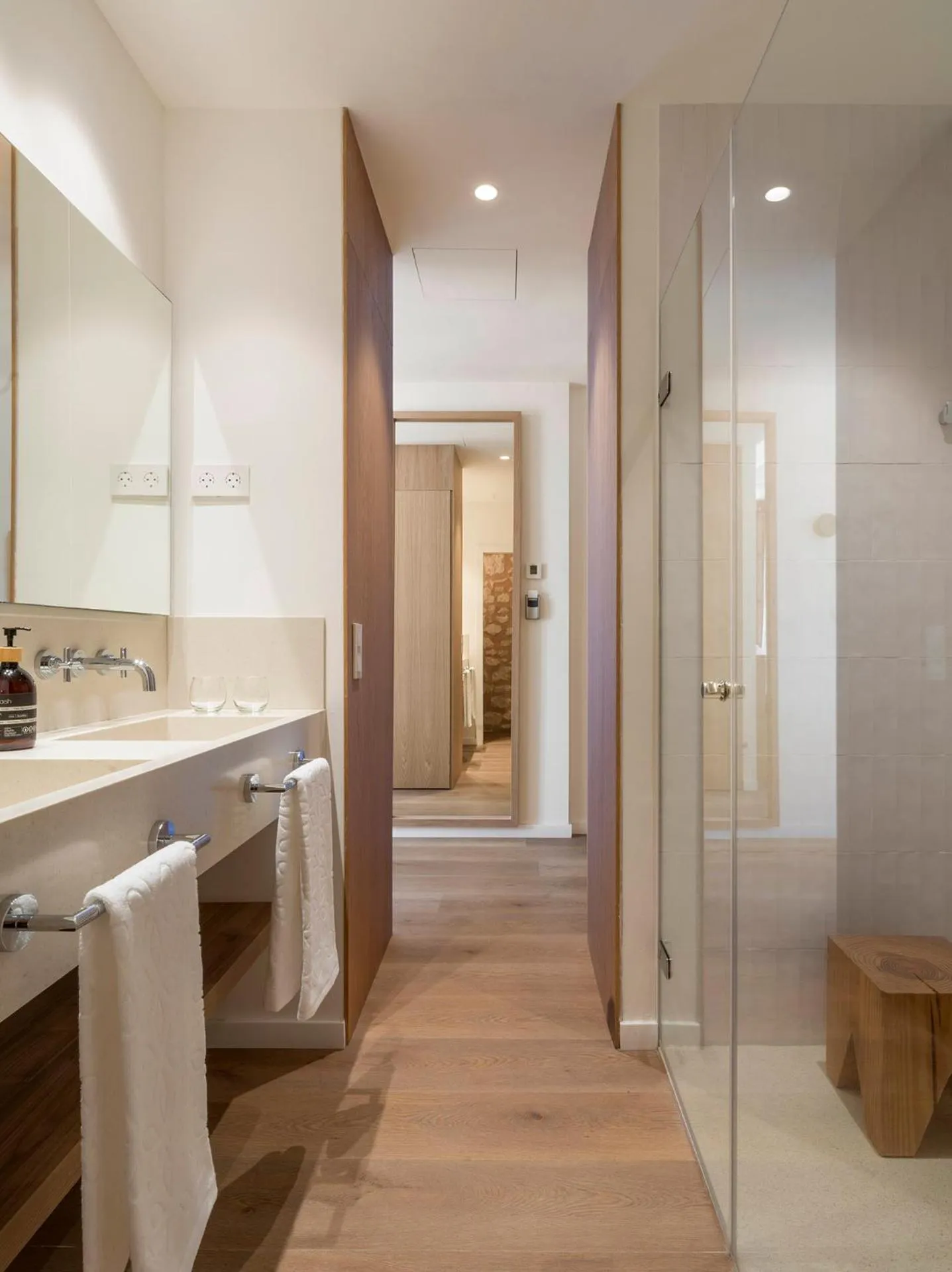 Shower in Es Figueral Nou Hotel Rural & Spa - Adults Only - Over 12