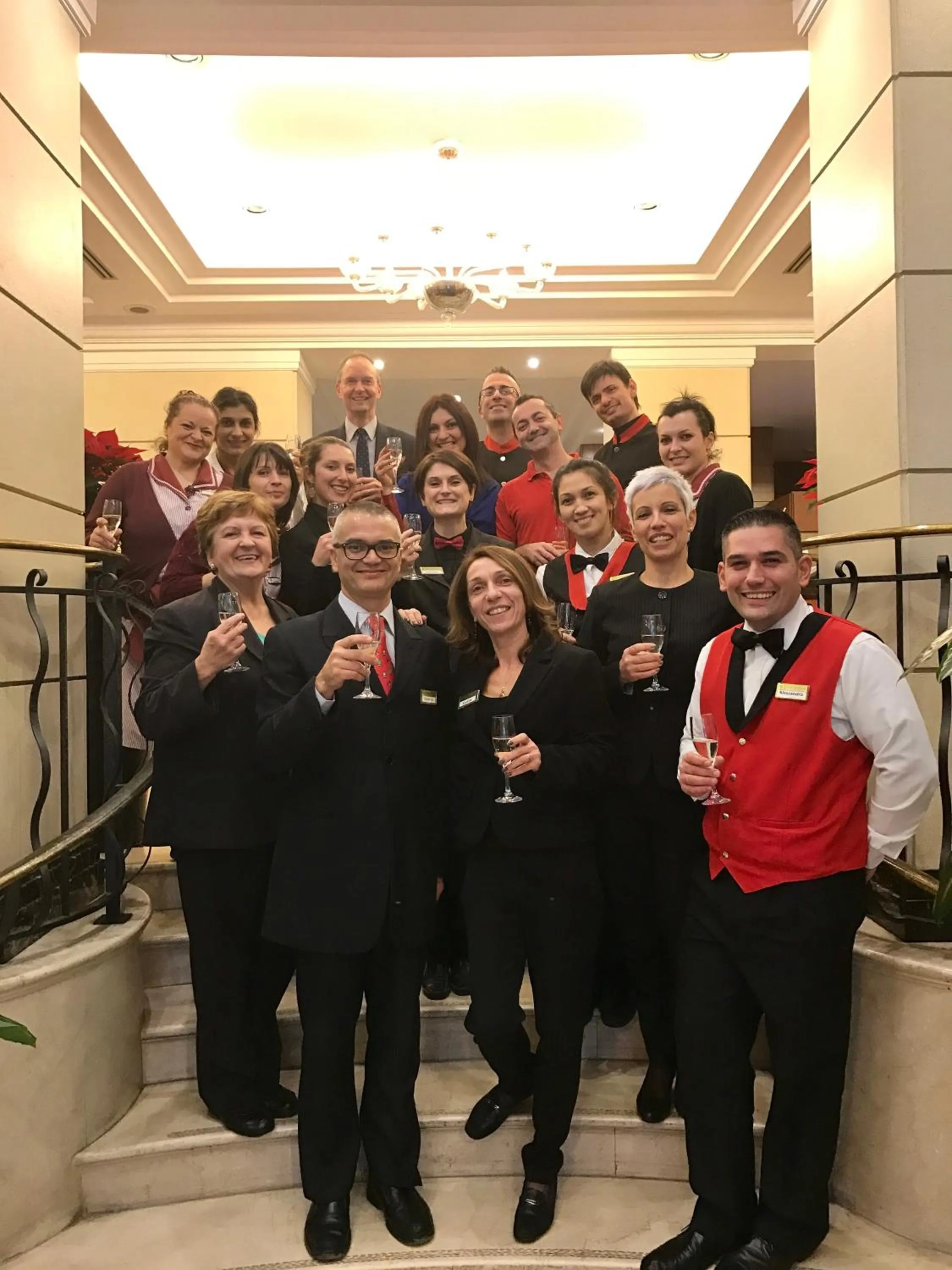 Staff in Hotel dei Mellini