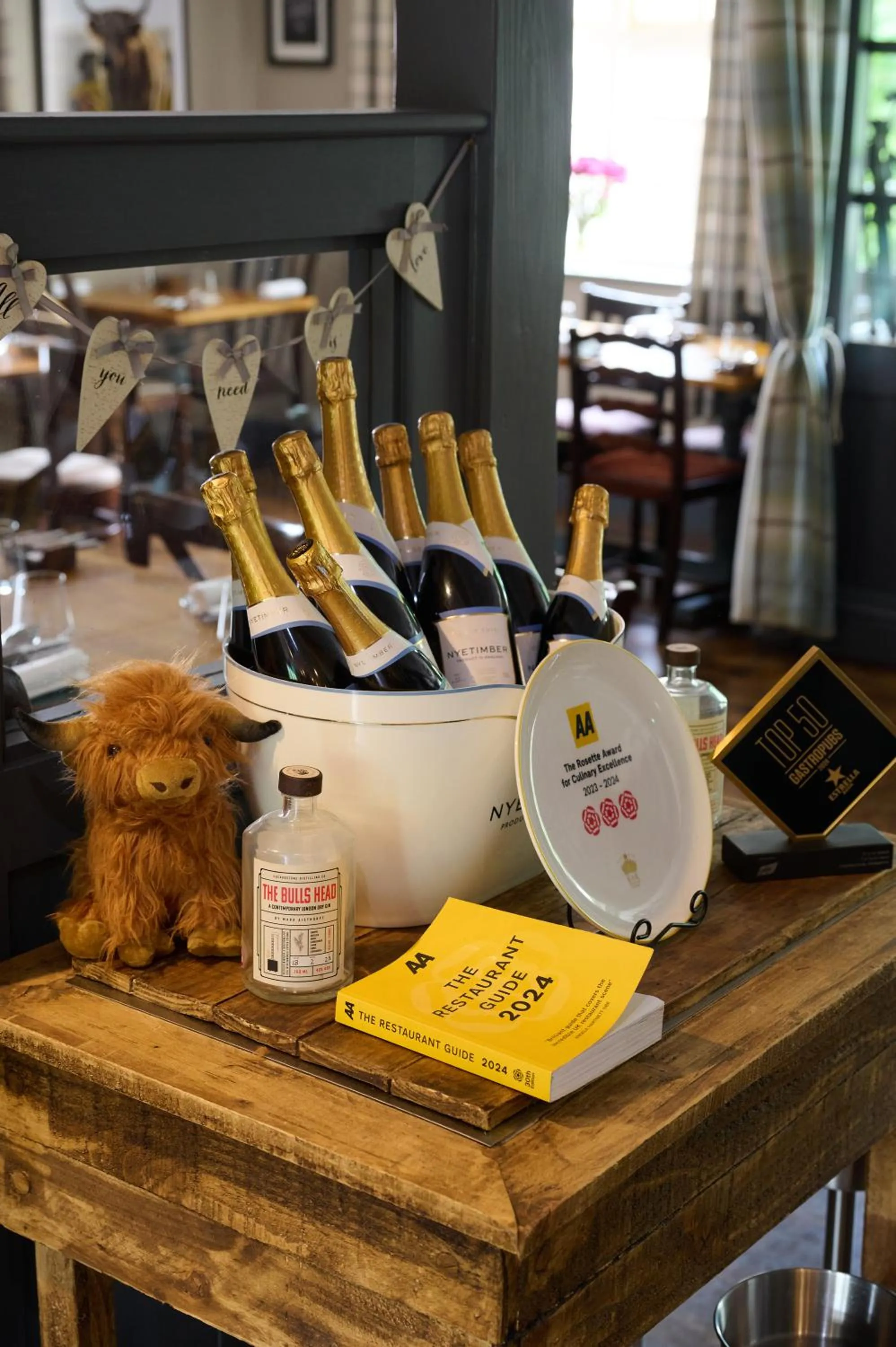 Certificate/Award in Bulls Head - Holymoorside