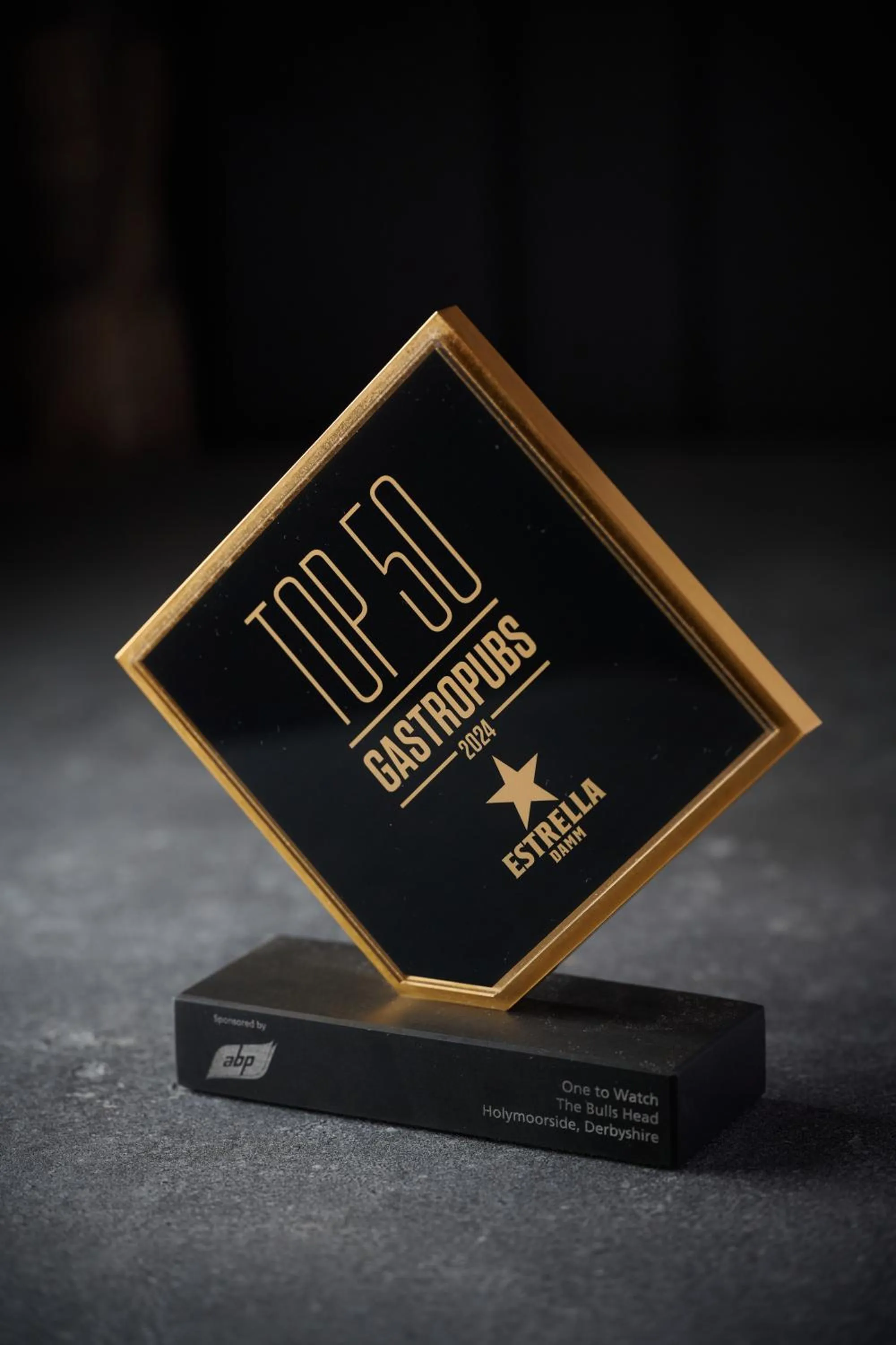 Certificate/Award in Bulls Head - Holymoorside