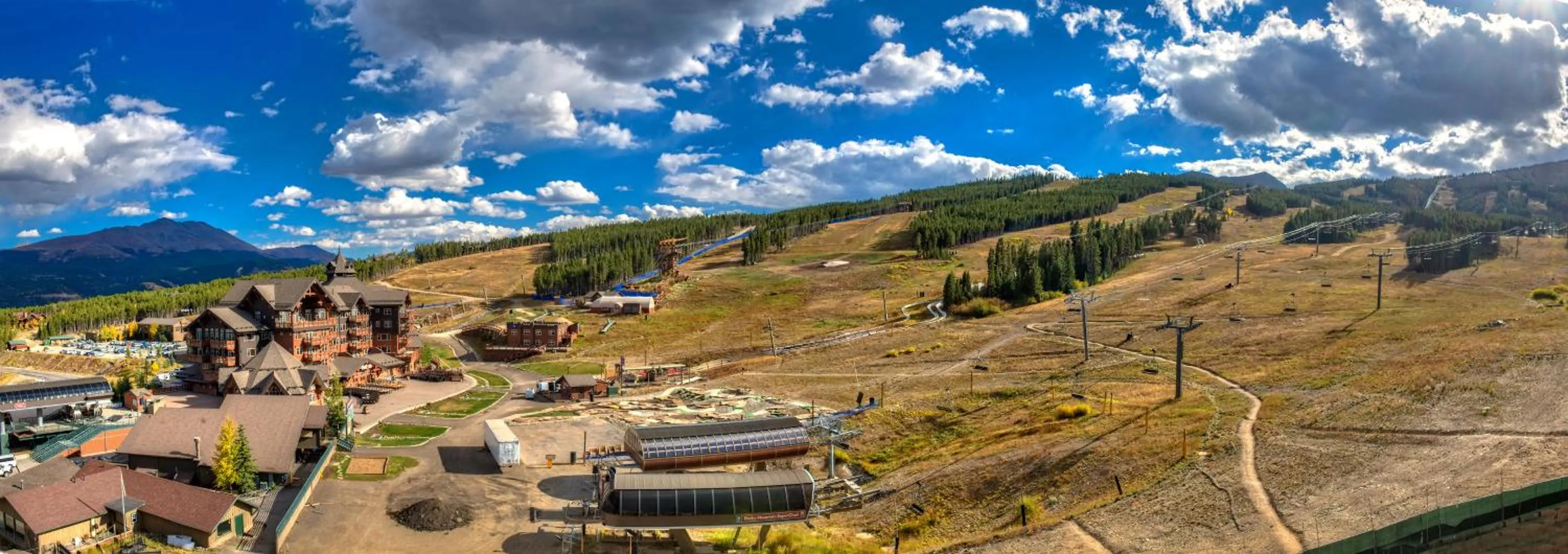 Bird's eye view in Grand Colorado on Peak 8