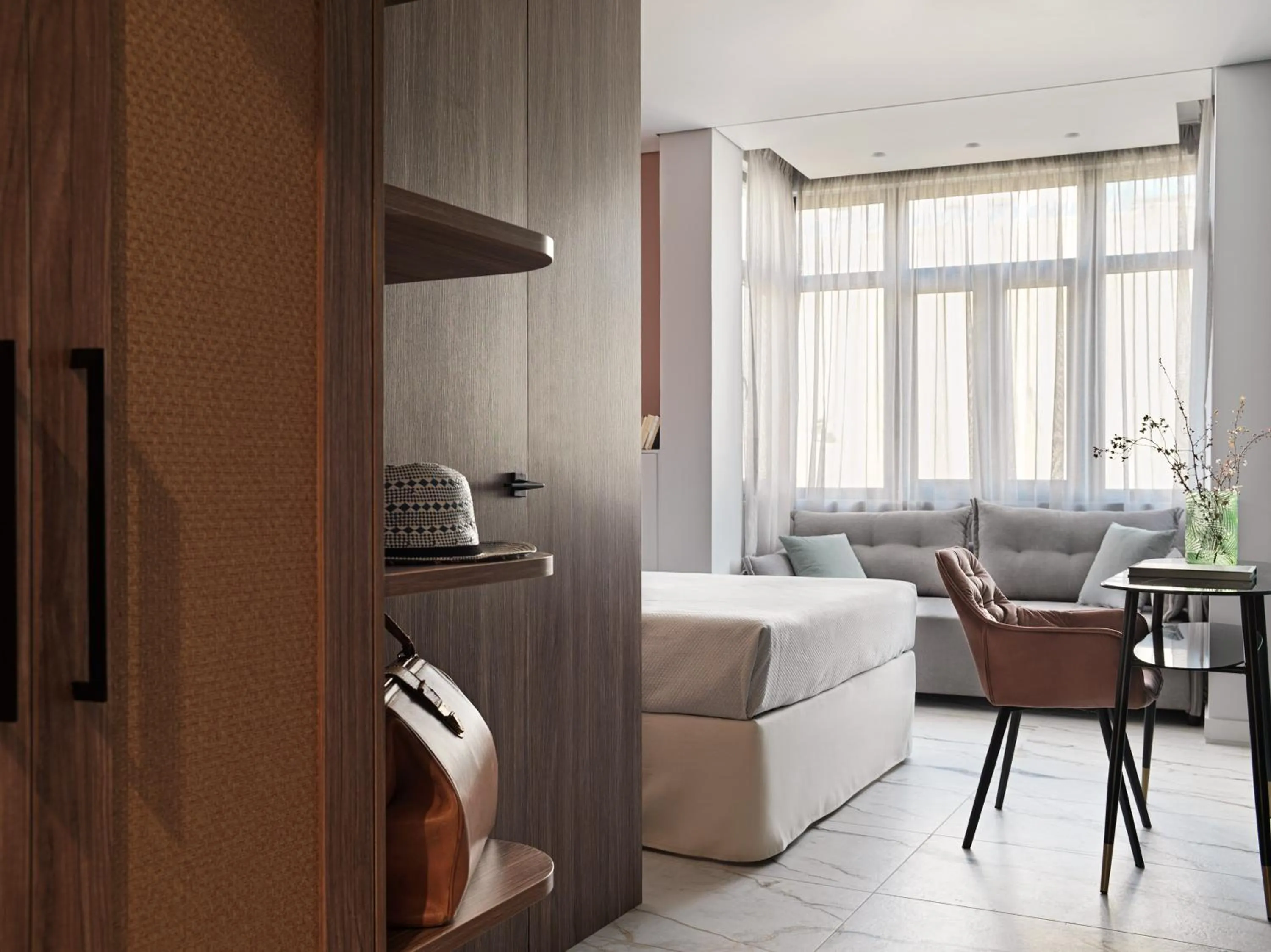 Photo of the whole room in Athens City View Urban Suites