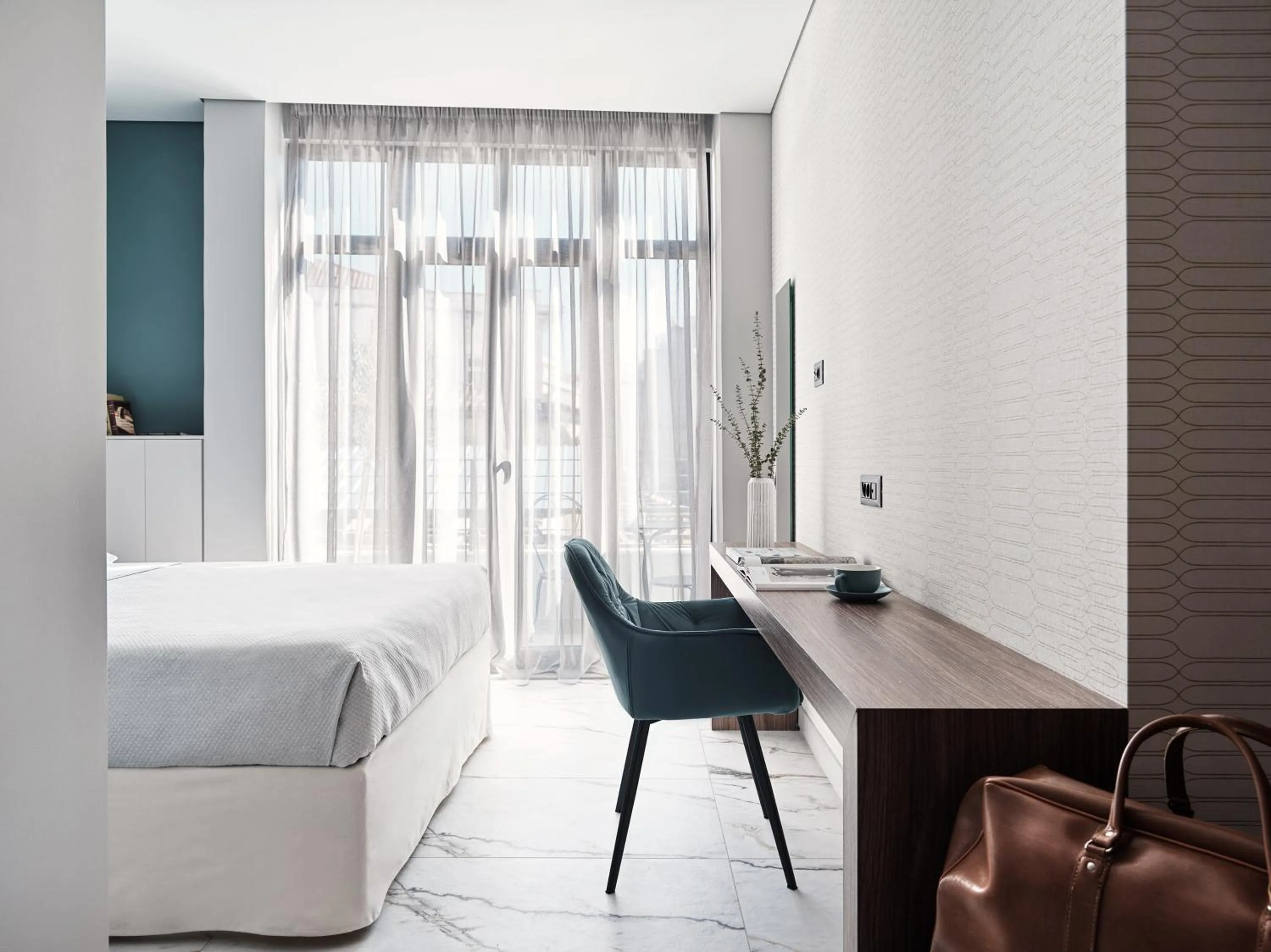 Photo of the whole room, Bed in Athens City View Urban Suites