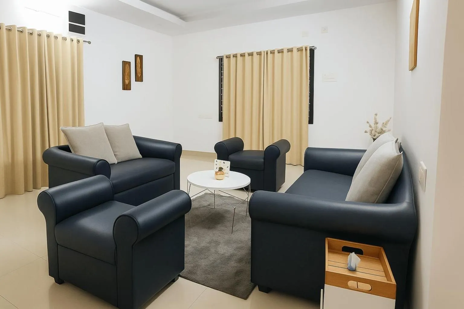 Living room in White Fern Stays Serviced Apartments - Gachibowli